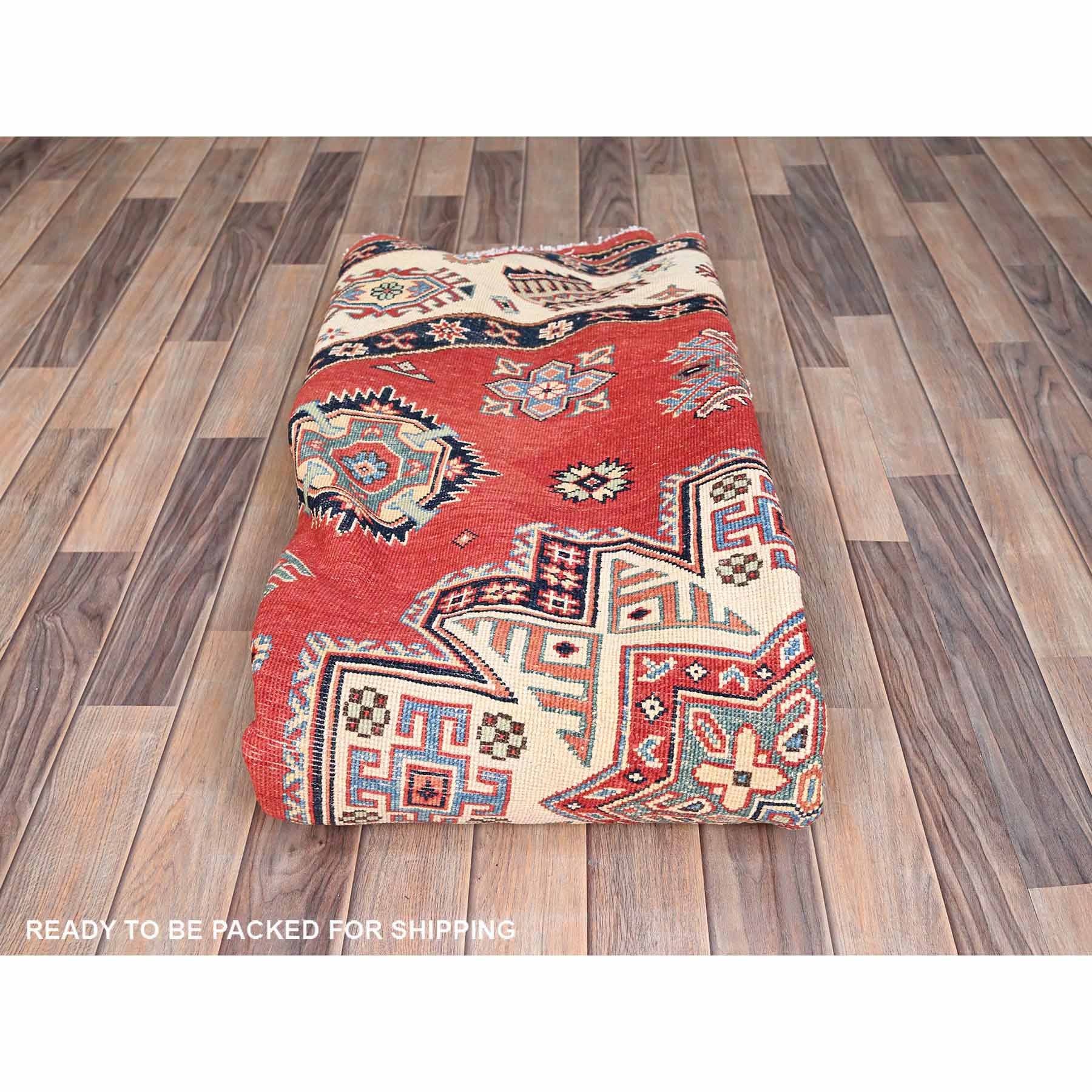 Kazak-Hand-Knotted-Rug-427100