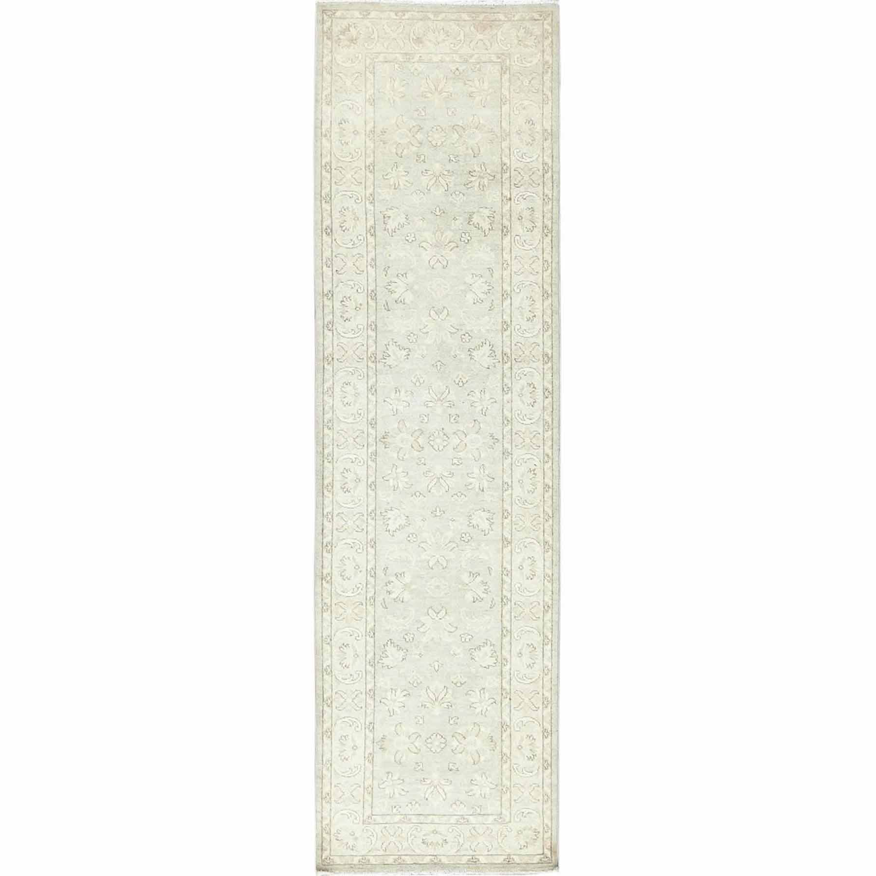 Oushak-And-Peshawar-Hand-Knotted-Rug-426065