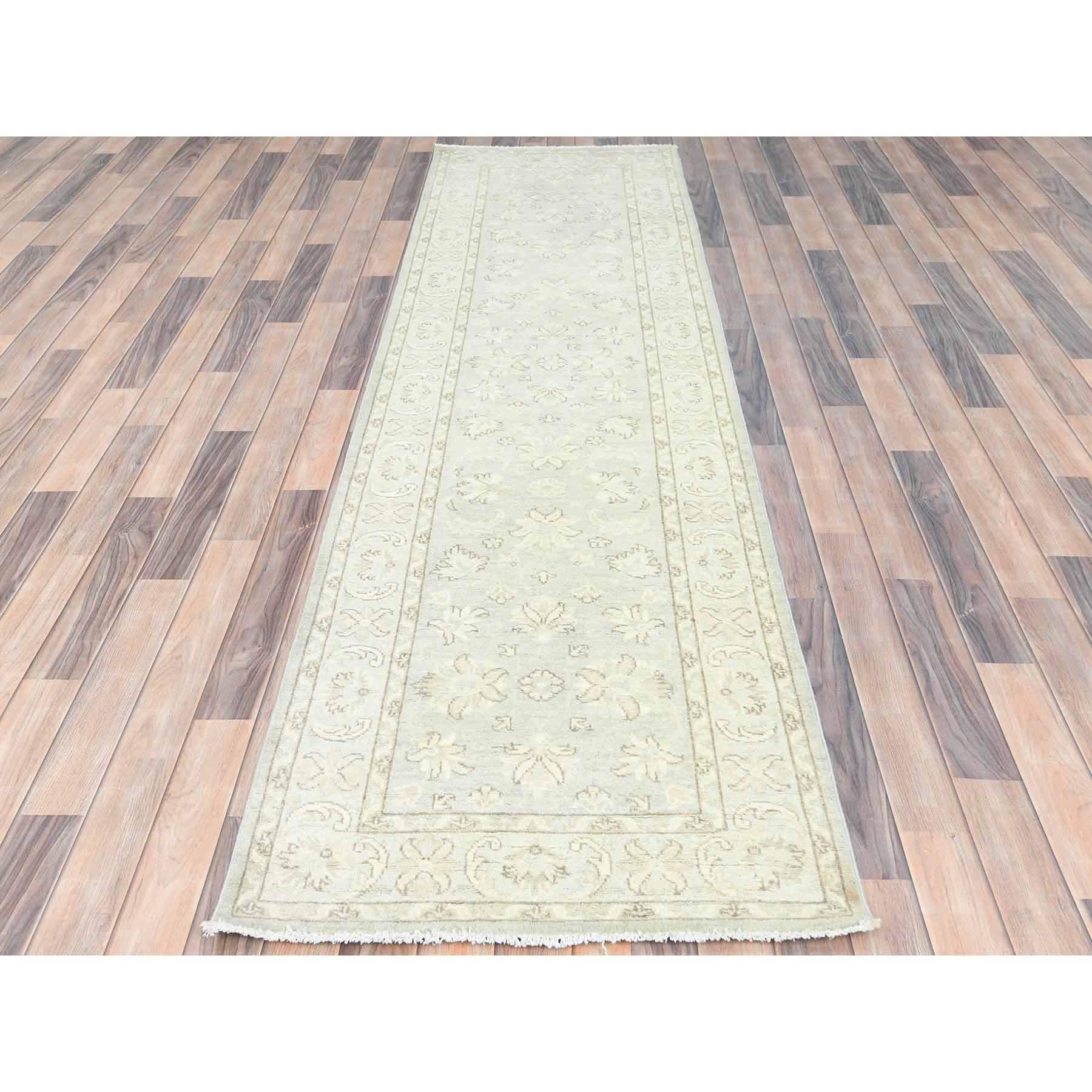 Oushak-And-Peshawar-Hand-Knotted-Rug-426065