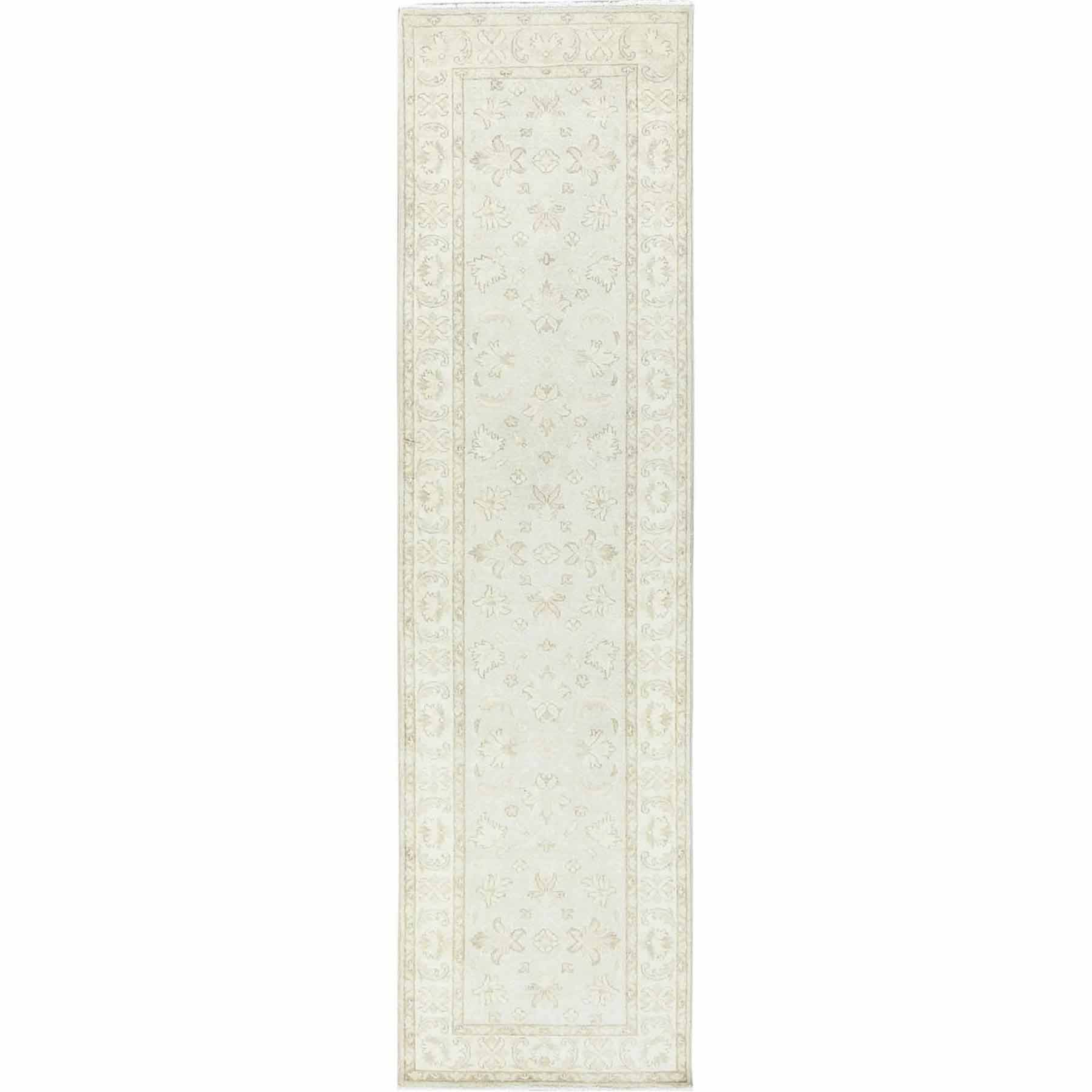 Oushak-And-Peshawar-Hand-Knotted-Rug-426075