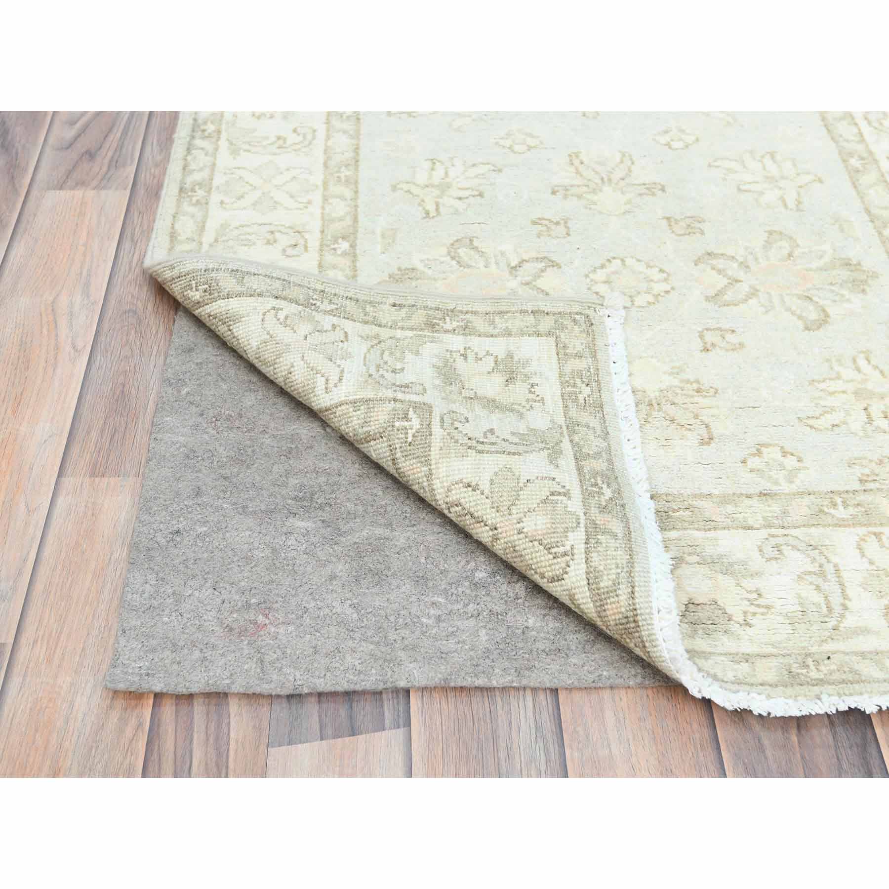 Oushak-And-Peshawar-Hand-Knotted-Rug-426075