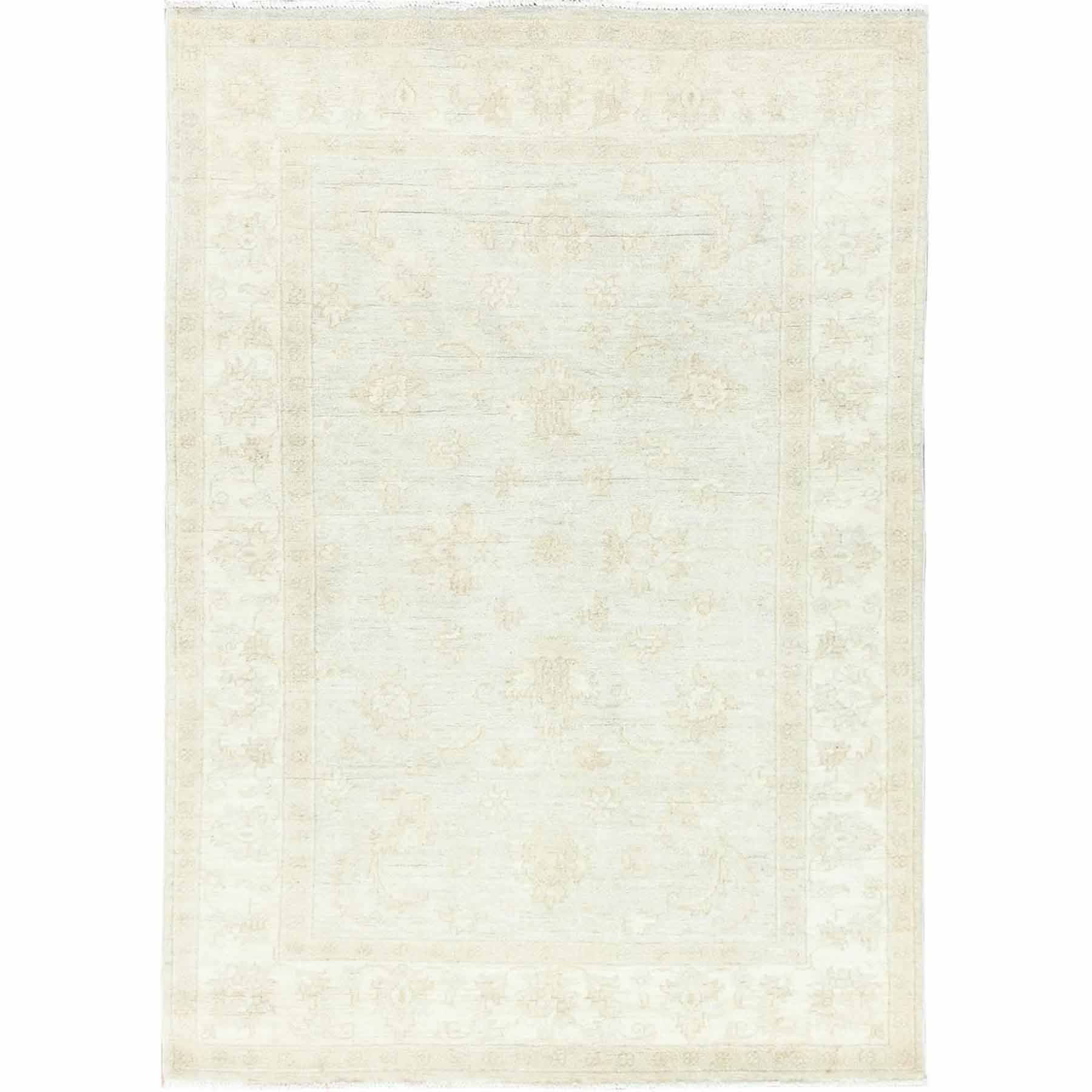 Oushak-And-Peshawar-Hand-Knotted-Rug-426080