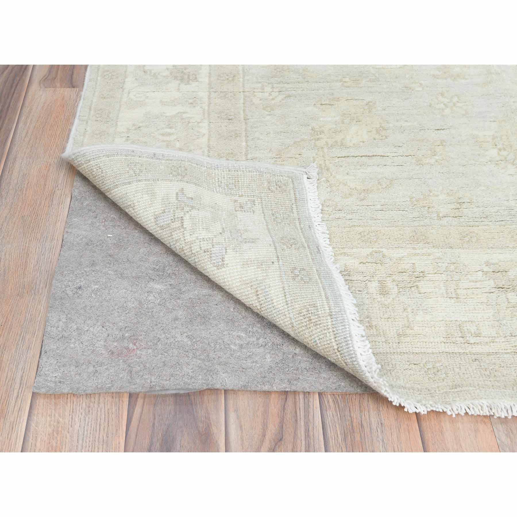 Oushak-And-Peshawar-Hand-Knotted-Rug-426080