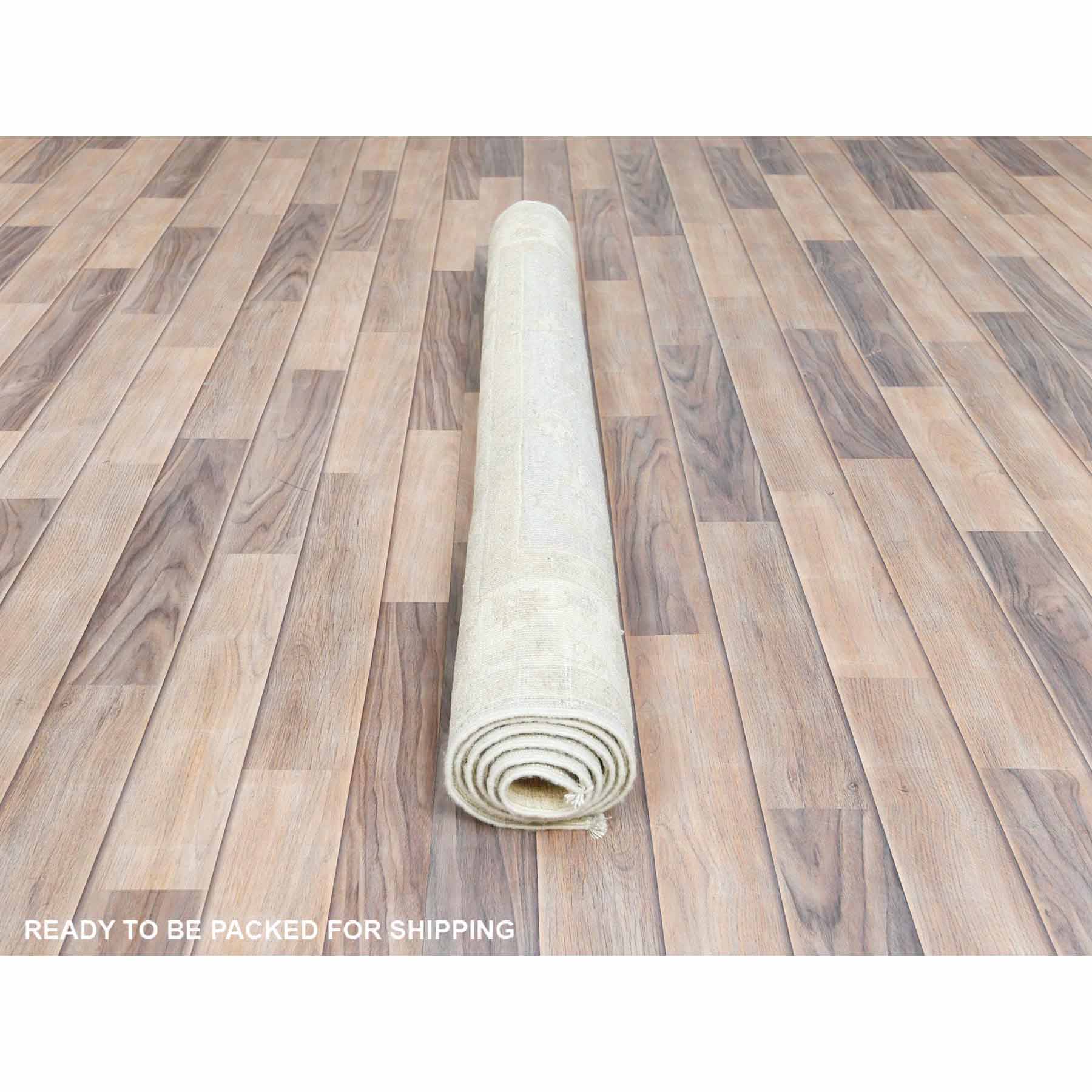 Oushak-And-Peshawar-Hand-Knotted-Rug-426080