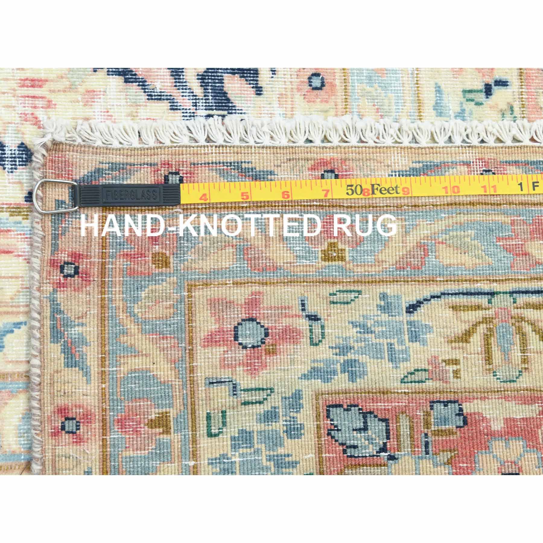 Overdyed-Vintage-Hand-Knotted-Rug-426360