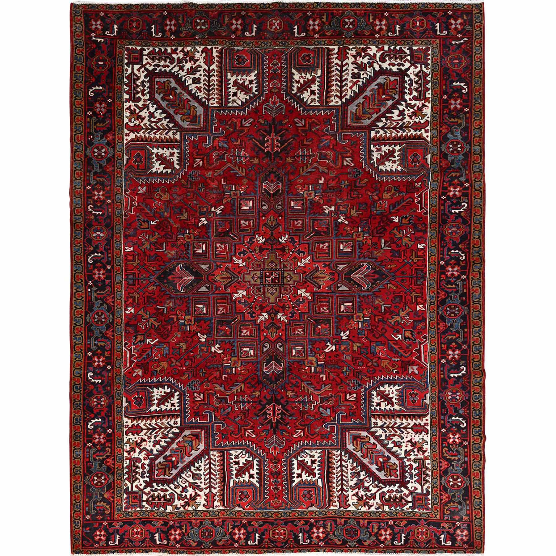 Heriz-Hand-Knotted-Rug-426565