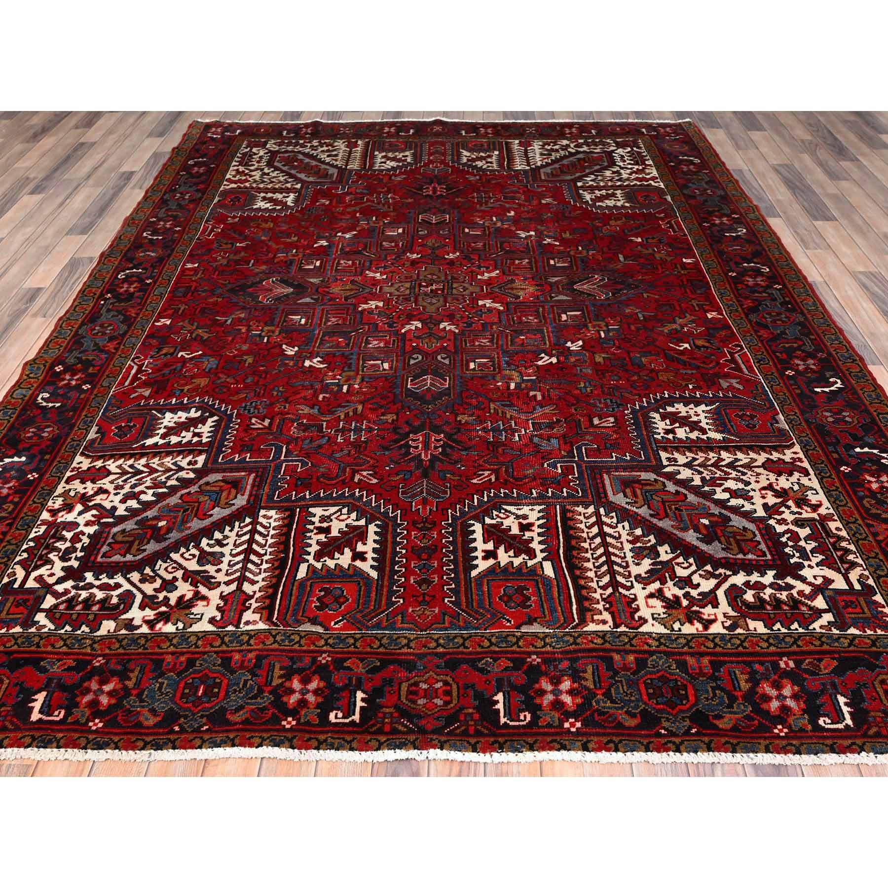 Heriz-Hand-Knotted-Rug-426565