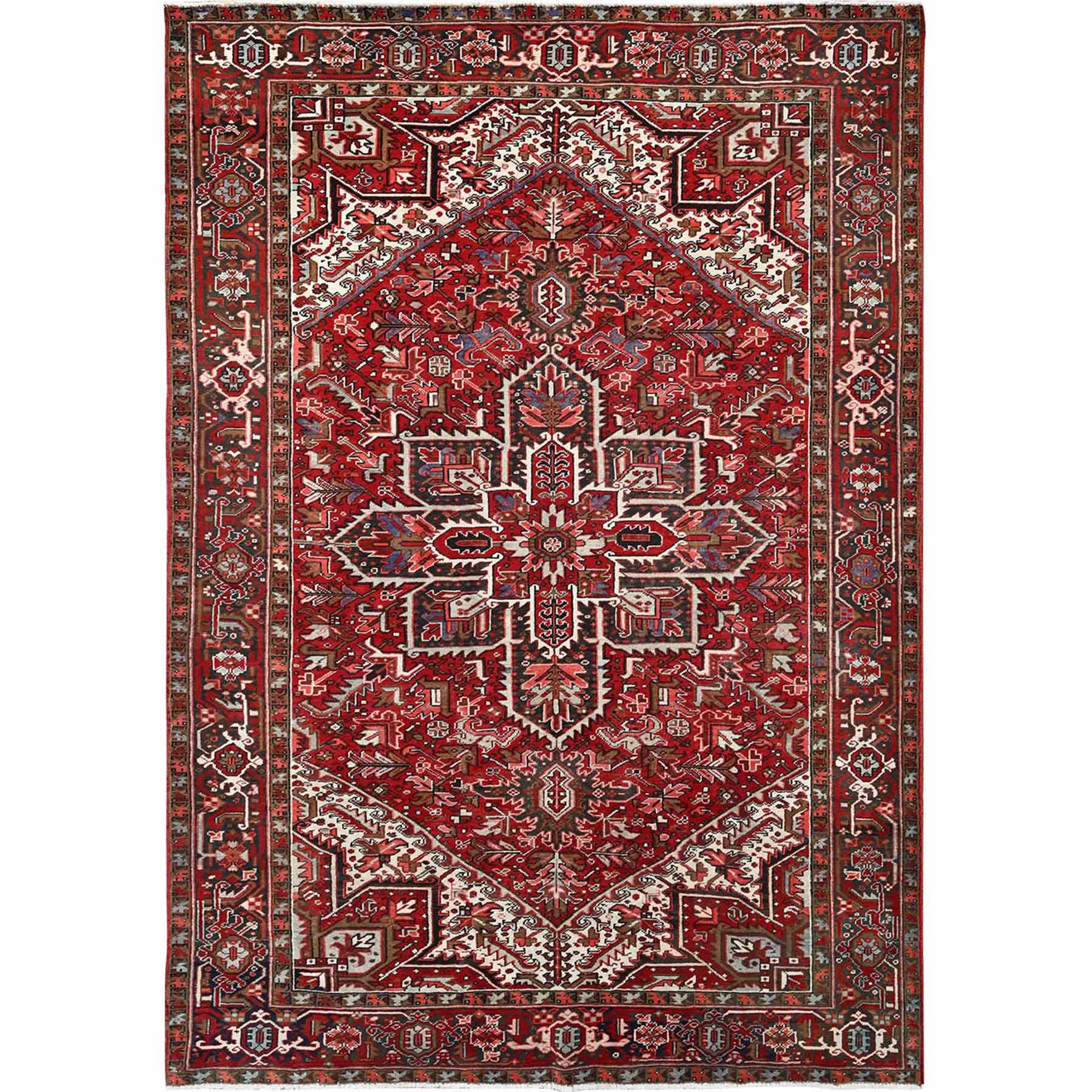 Heriz-Hand-Knotted-Rug-426695