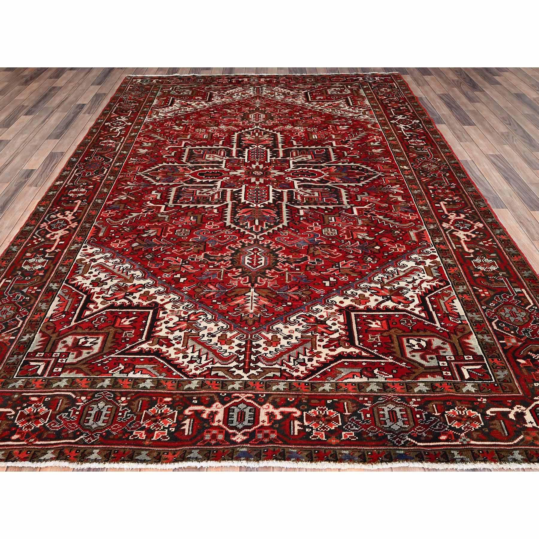 Heriz-Hand-Knotted-Rug-426695