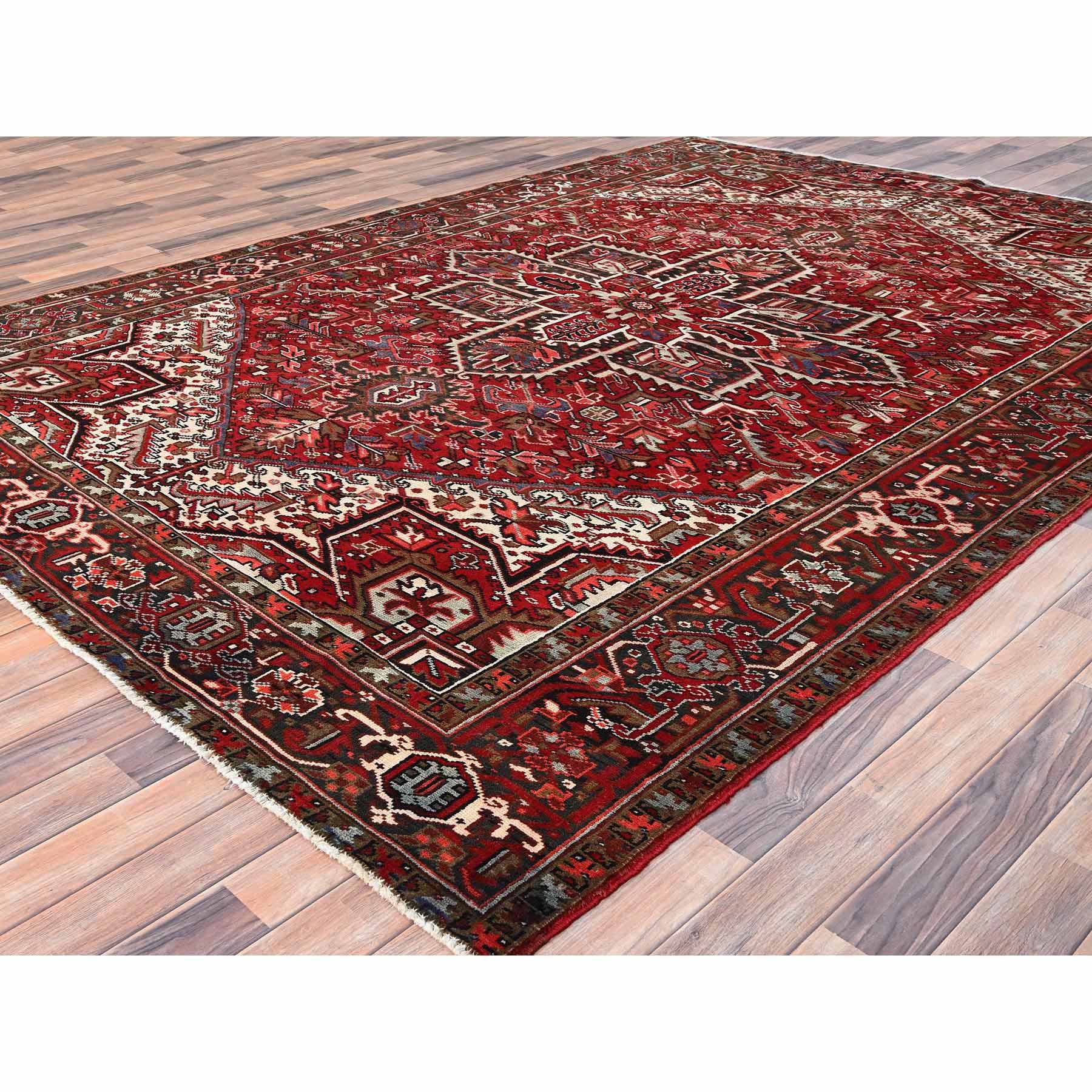 Heriz-Hand-Knotted-Rug-426695