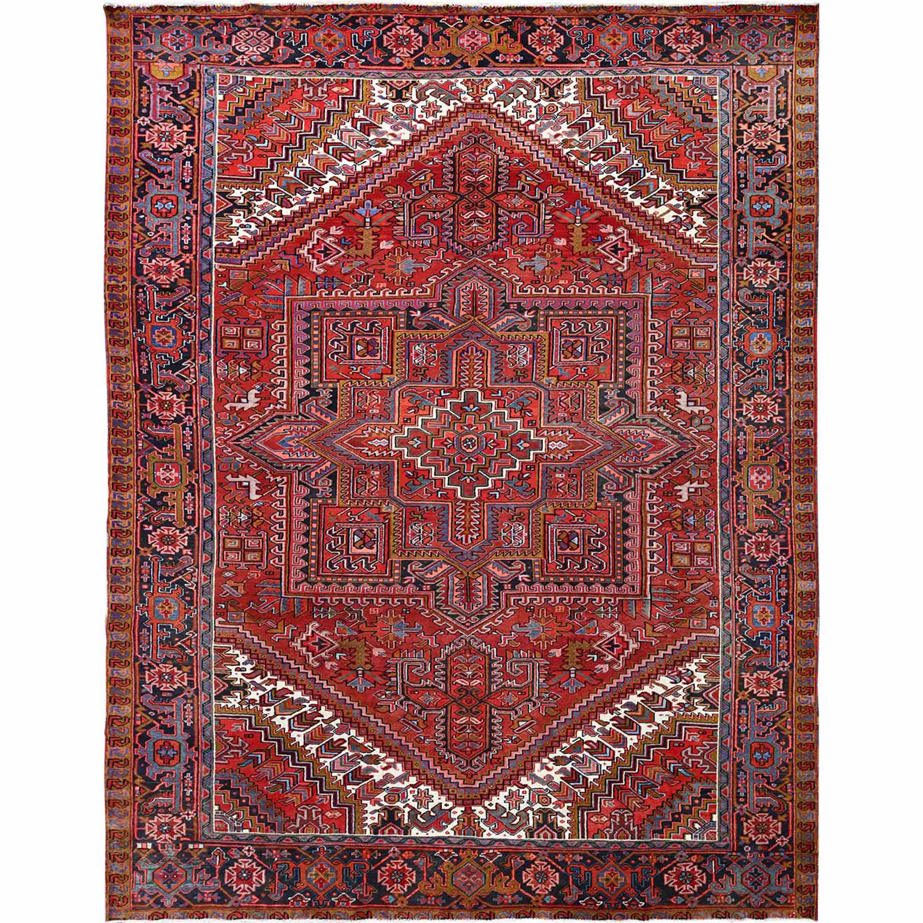 Heriz-Hand-Knotted-Rug-426735