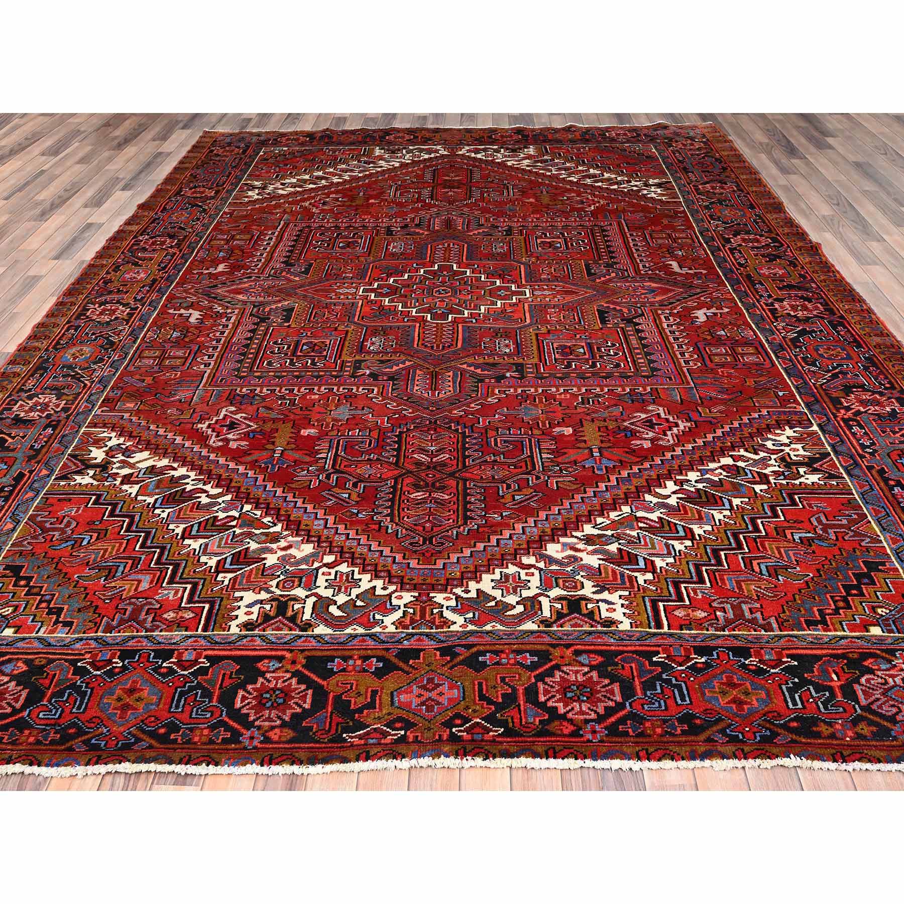 Heriz-Hand-Knotted-Rug-426735