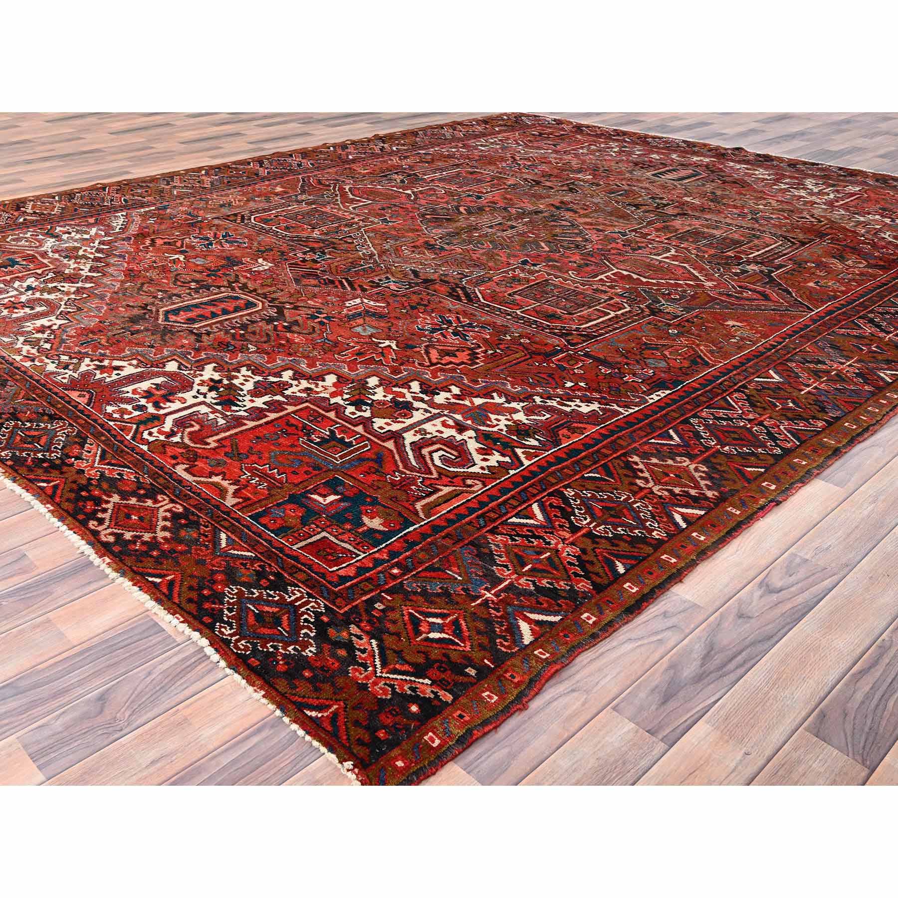 Heriz-Hand-Knotted-Rug-426920