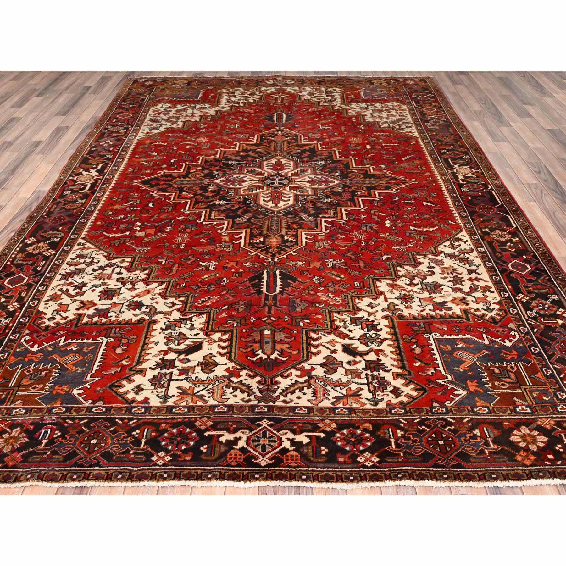 Heriz-Hand-Knotted-Rug-426925