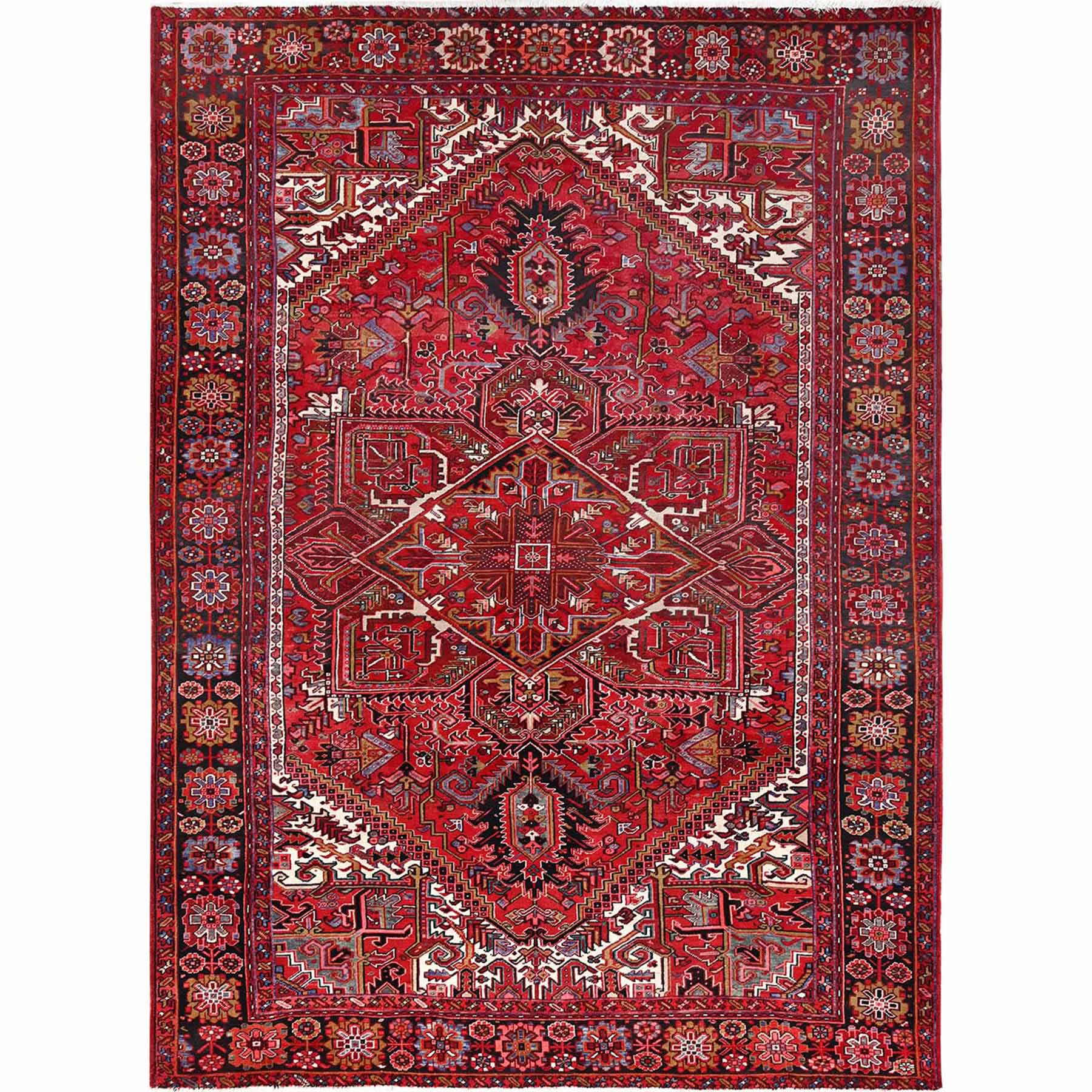 Heriz-Hand-Knotted-Rug-426950