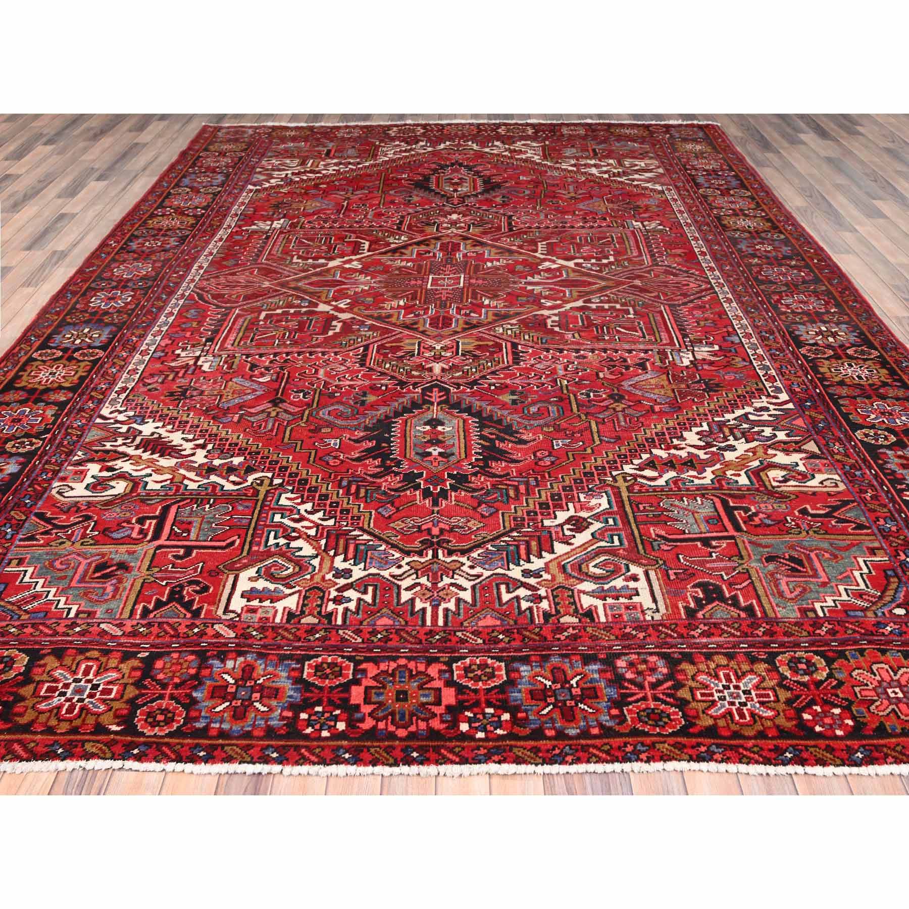 Heriz-Hand-Knotted-Rug-426950