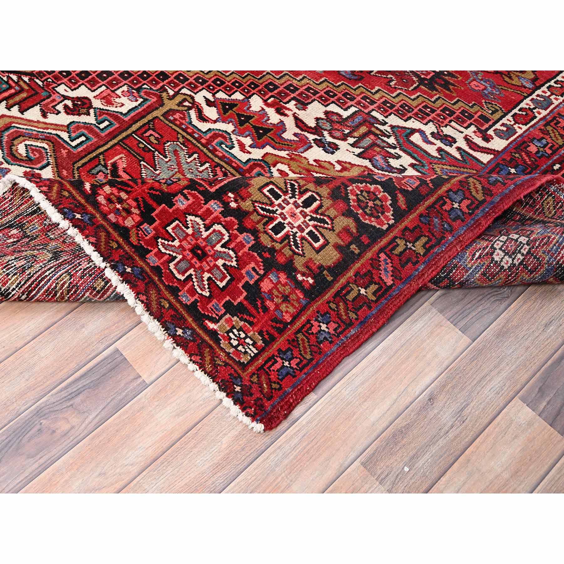 Heriz-Hand-Knotted-Rug-426950