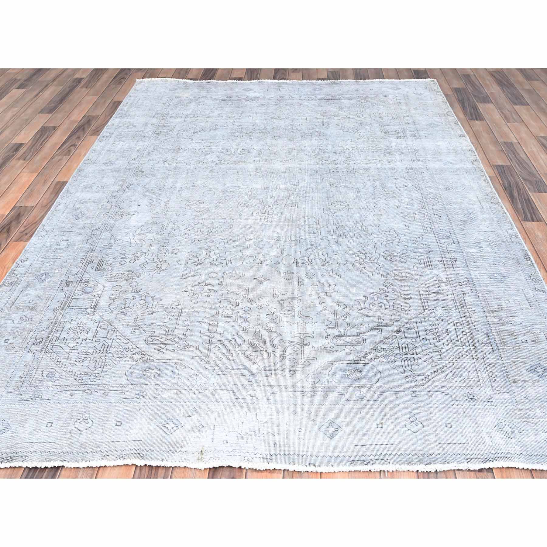 Overdyed-Vintage-Hand-Knotted-Rug-426980