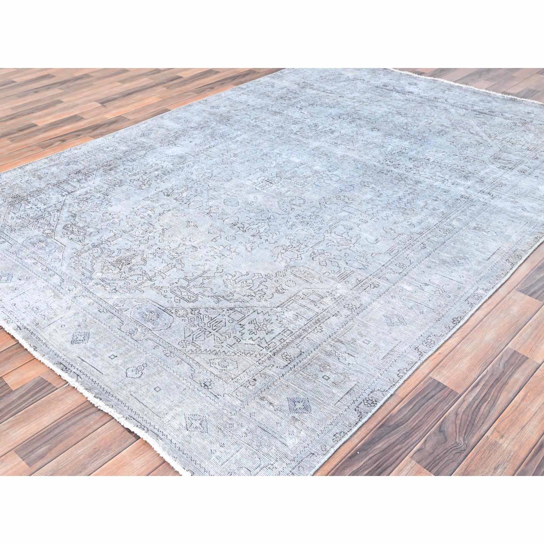 Overdyed-Vintage-Hand-Knotted-Rug-426980