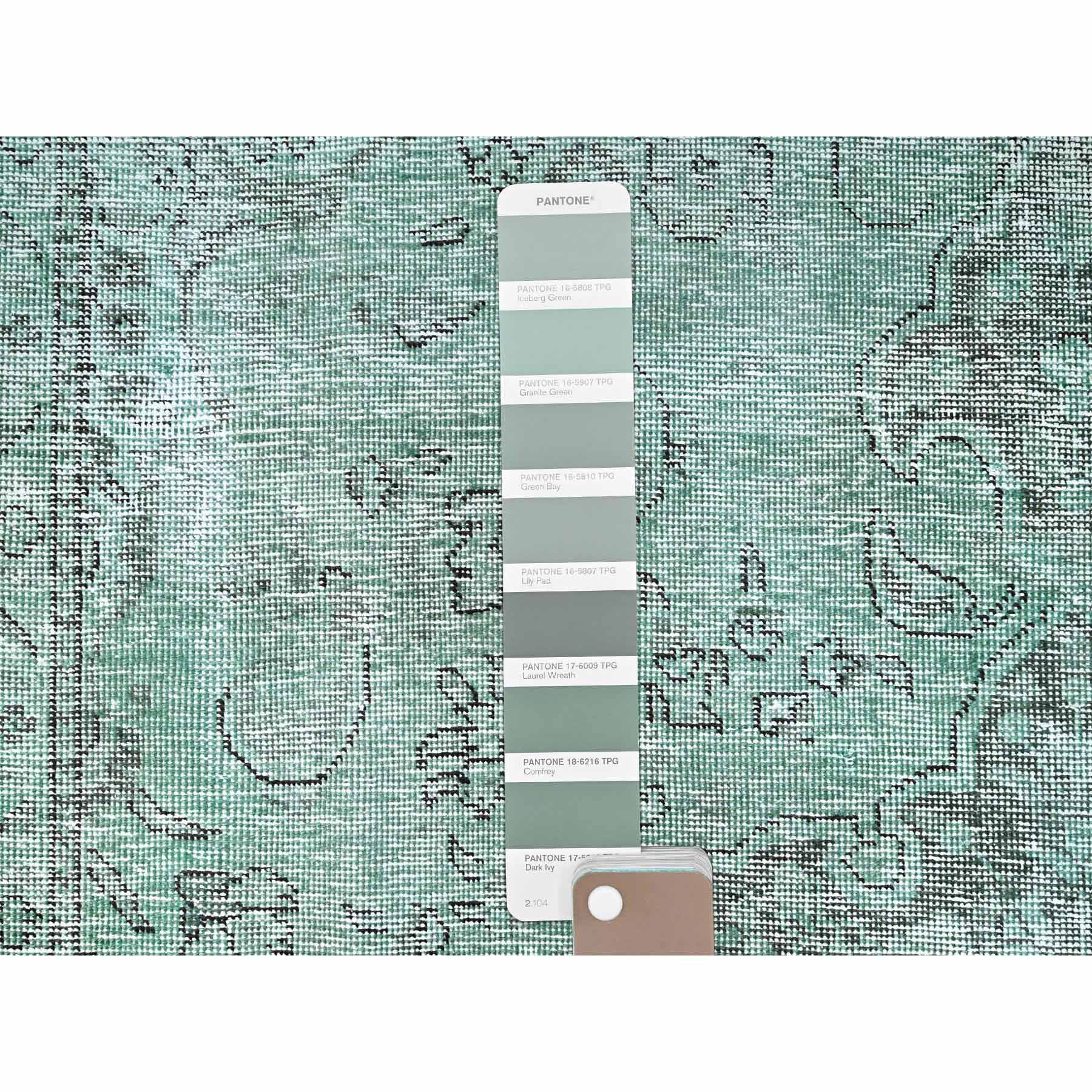 Overdyed-Vintage-Hand-Knotted-Rug-426990