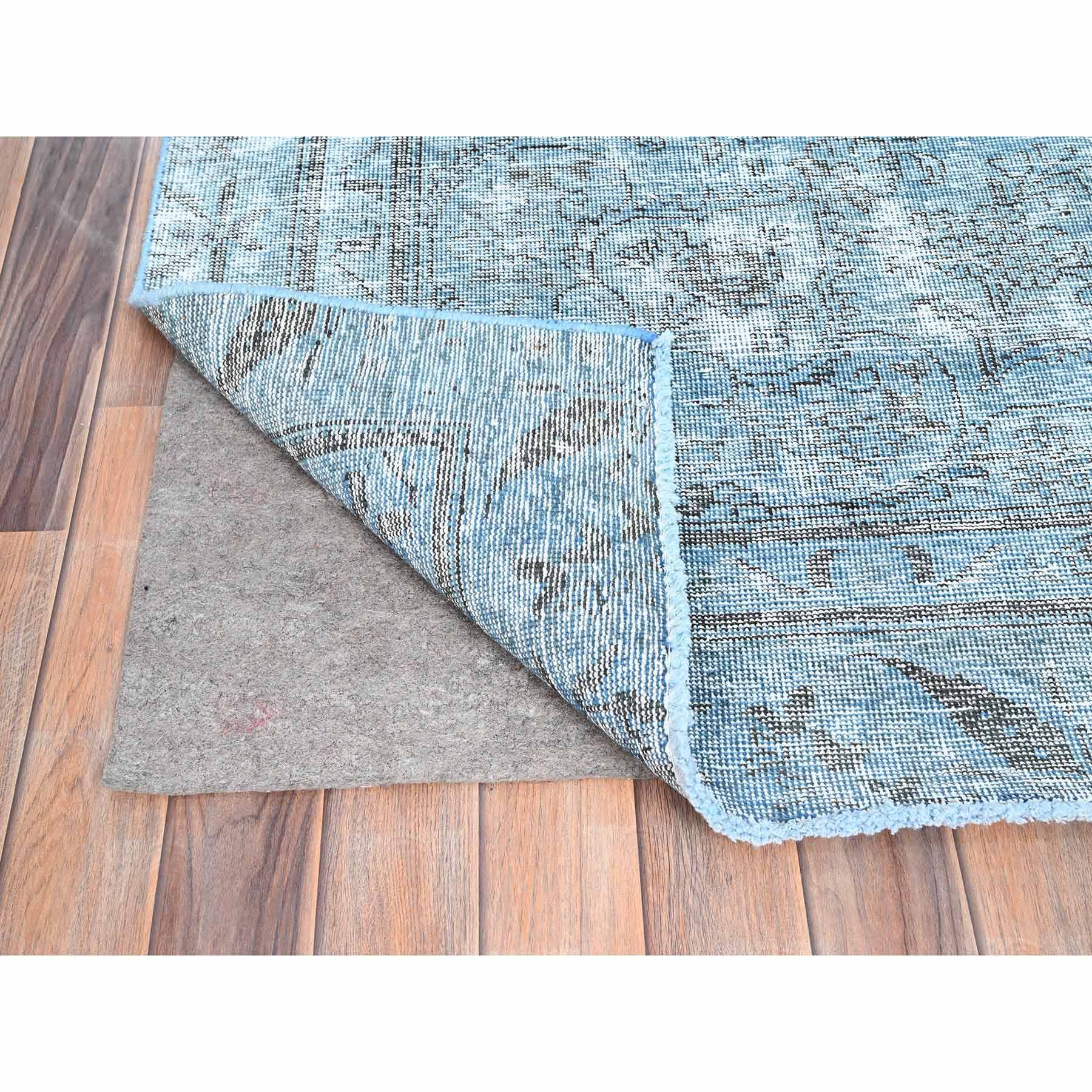 Overdyed-Vintage-Hand-Knotted-Rug-427025