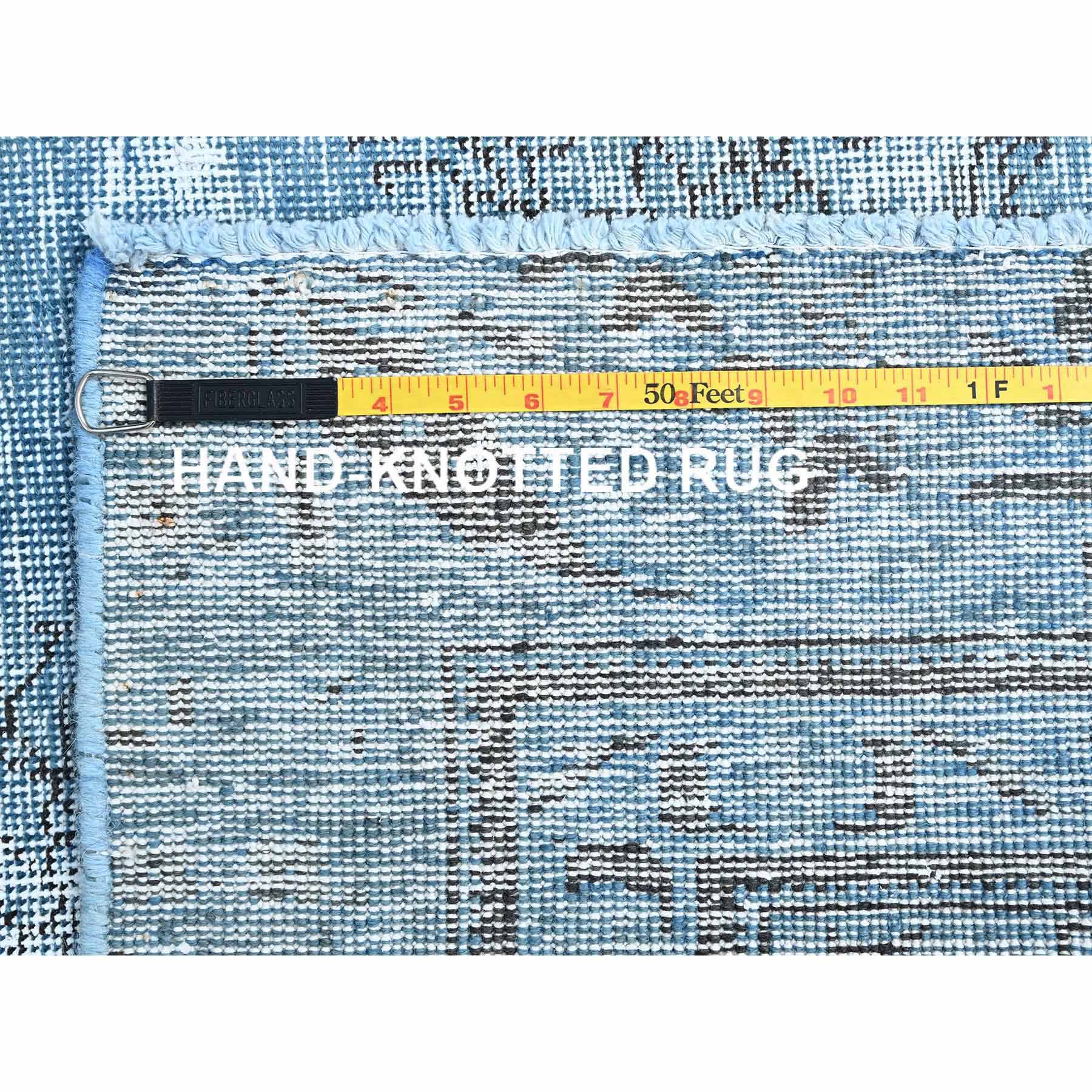 Overdyed-Vintage-Hand-Knotted-Rug-427025