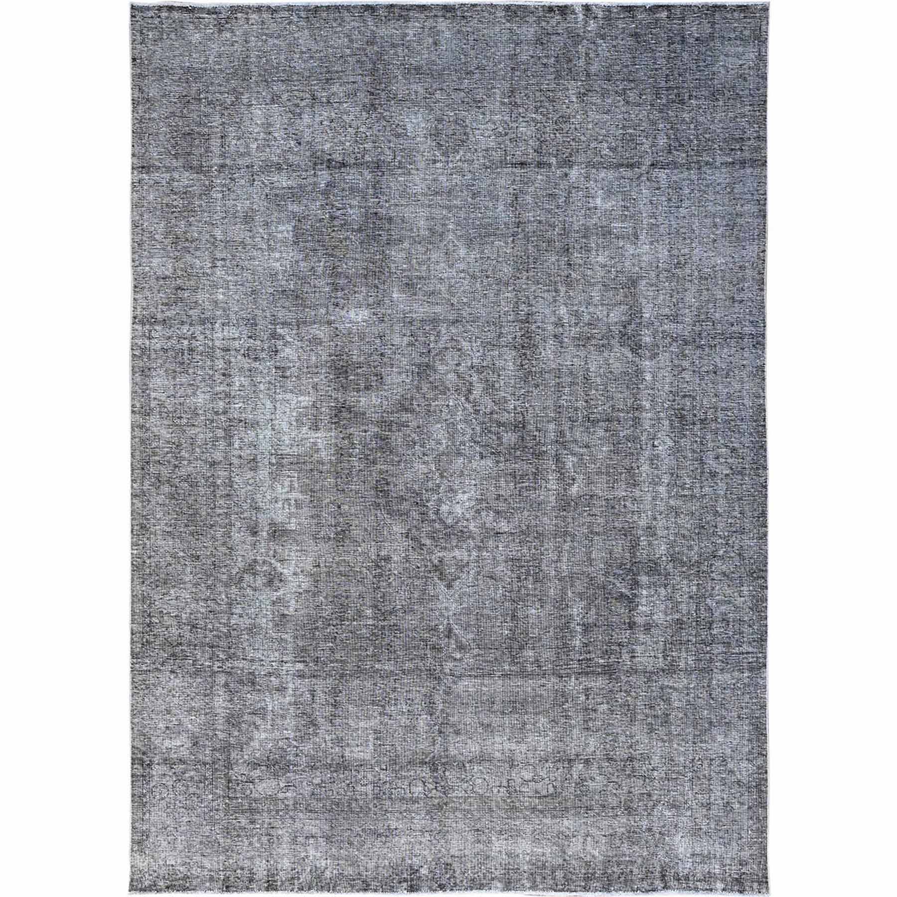 Overdyed-Vintage-Hand-Knotted-Rug-427030