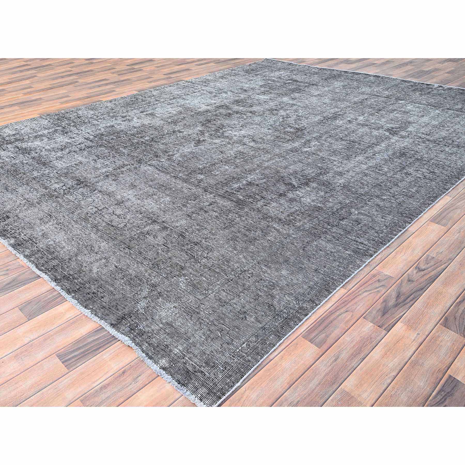 Overdyed-Vintage-Hand-Knotted-Rug-427030