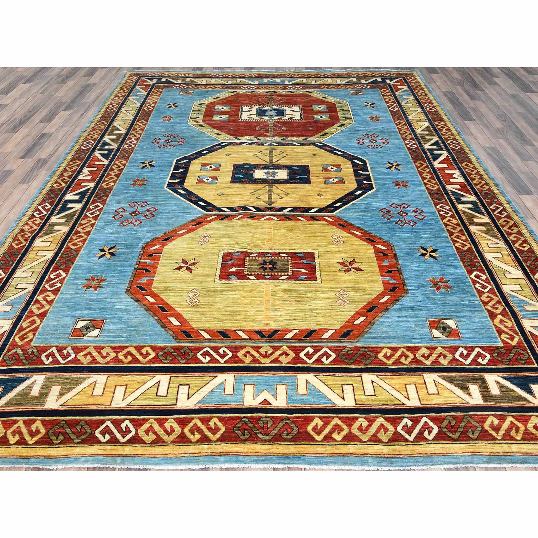 Tribal-Geometric-Hand-Knotted-Rug-425160