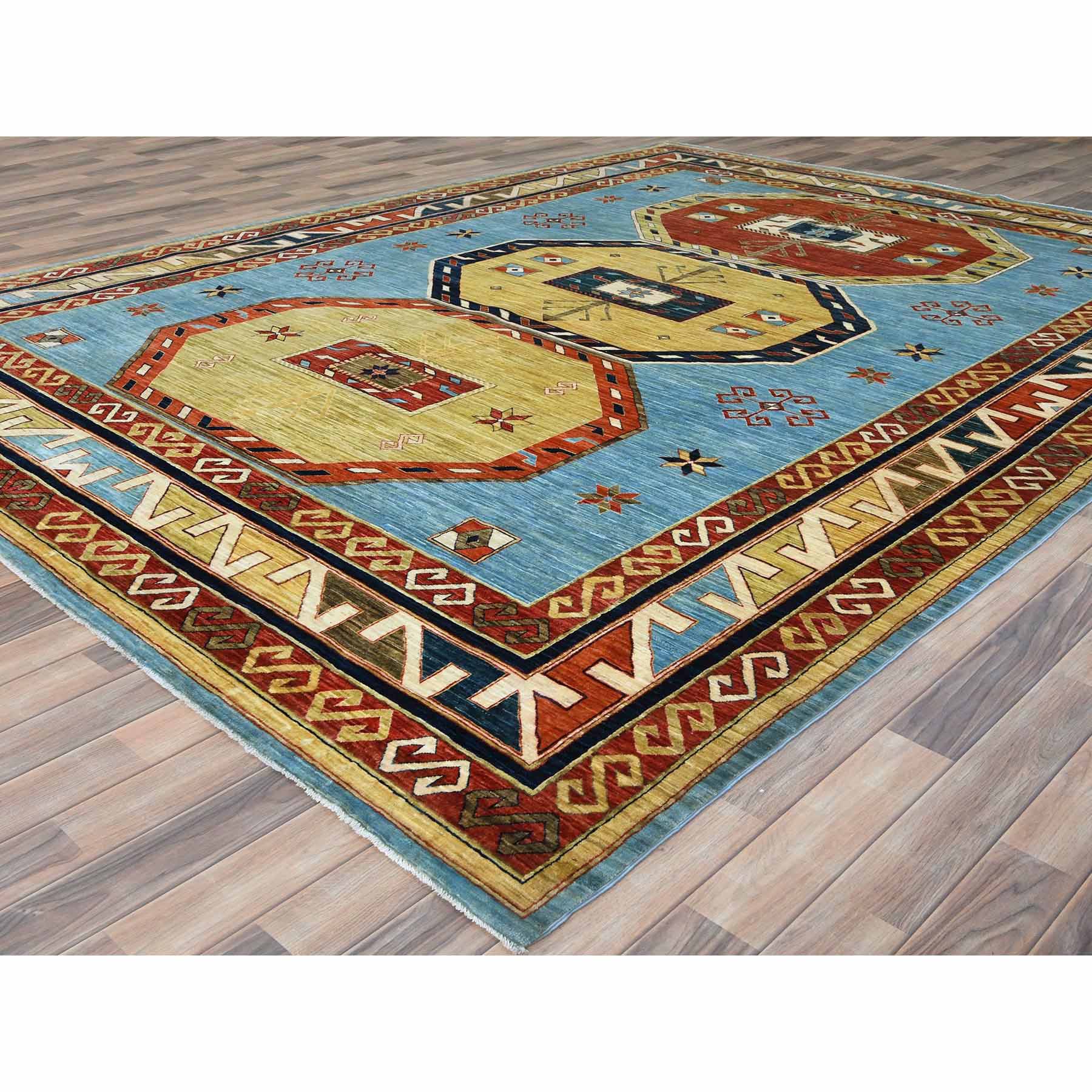 Tribal-Geometric-Hand-Knotted-Rug-425160