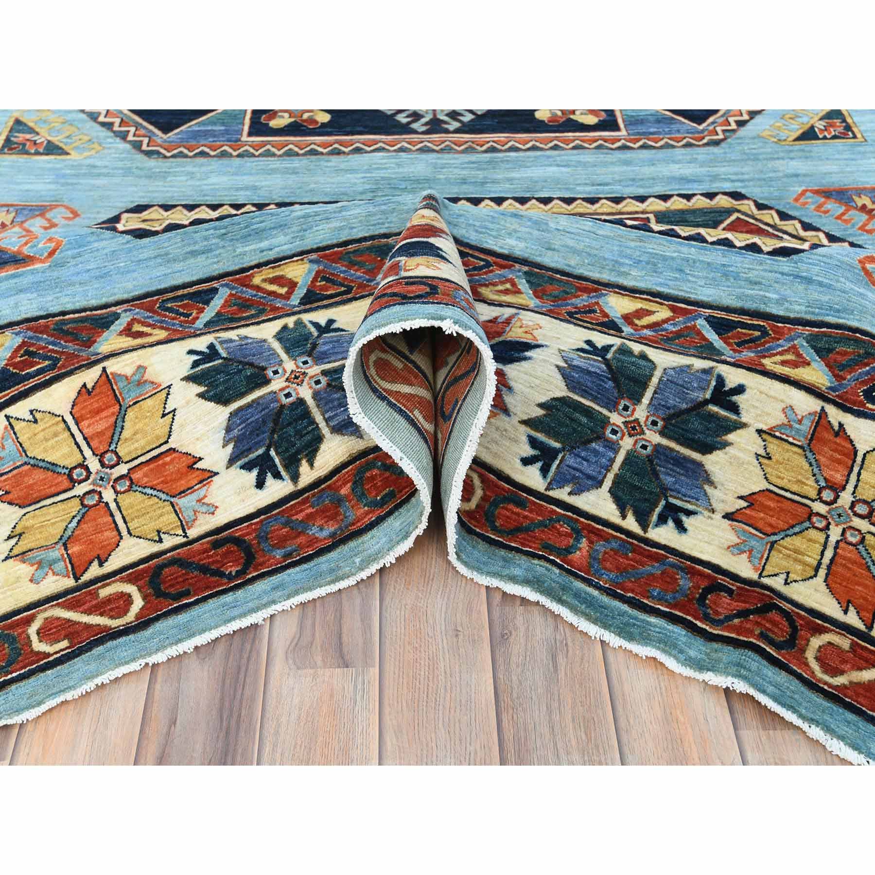 Tribal-Geometric-Hand-Knotted-Rug-425170