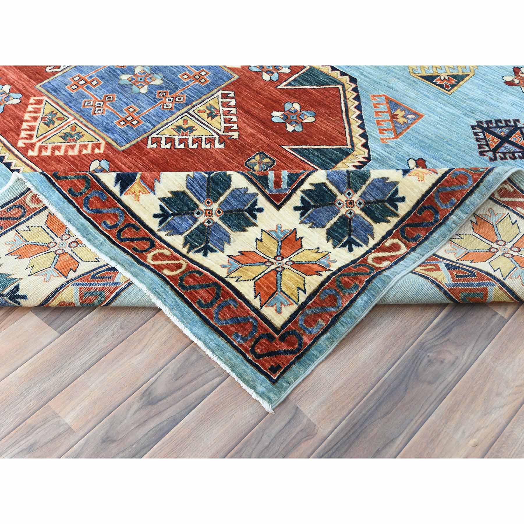 Tribal-Geometric-Hand-Knotted-Rug-425170