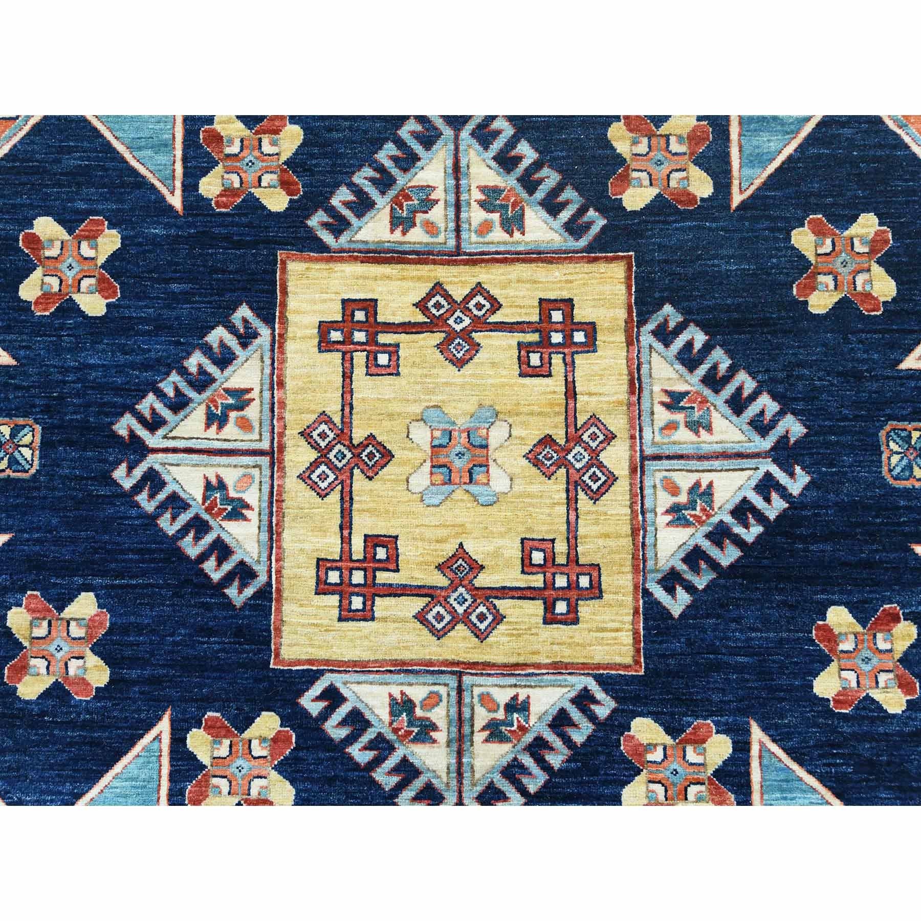 Tribal-Geometric-Hand-Knotted-Rug-425170