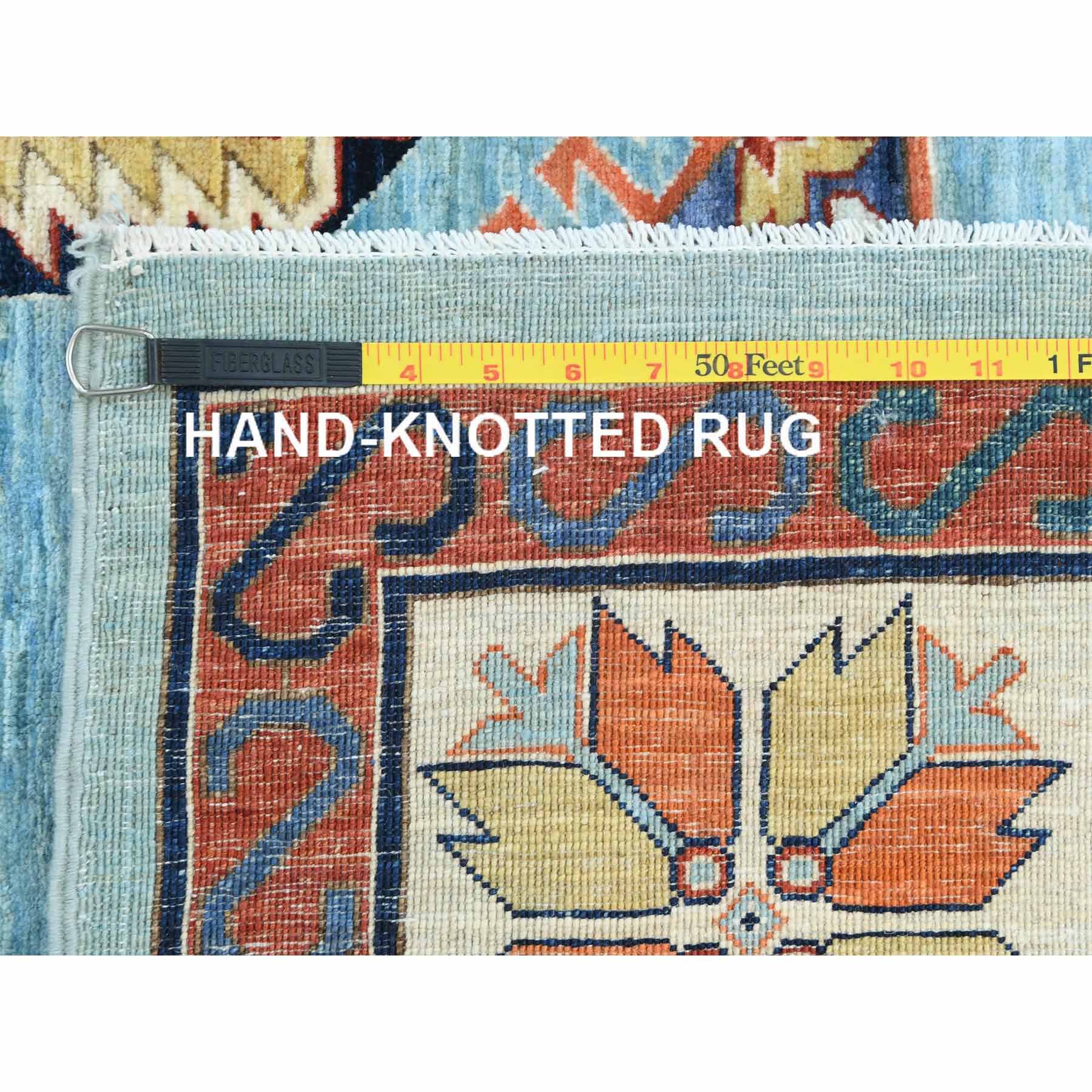 Tribal-Geometric-Hand-Knotted-Rug-425170