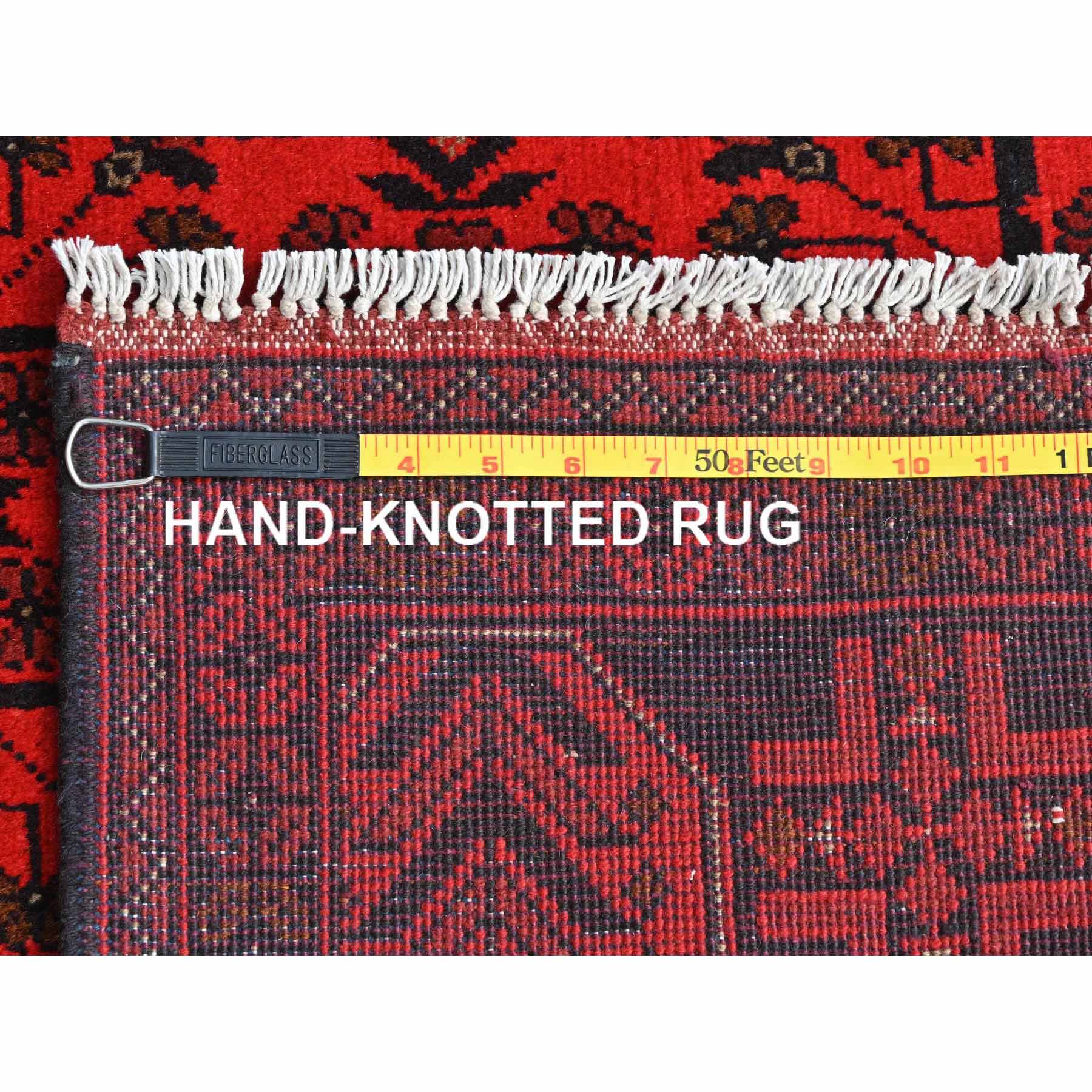 Tribal-Geometric-Hand-Knotted-Rug-425540