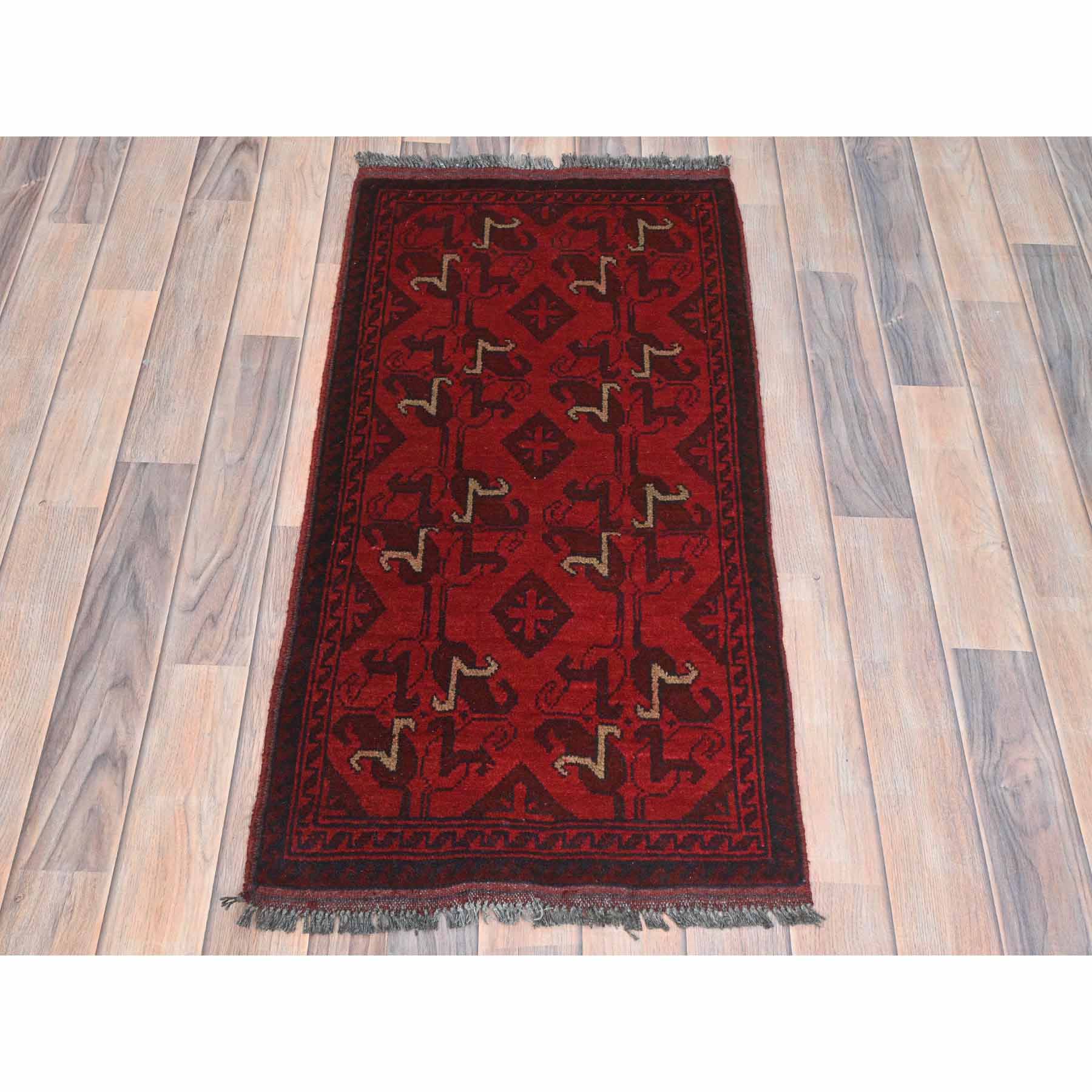 Tribal-Geometric-Hand-Knotted-Rug-425745