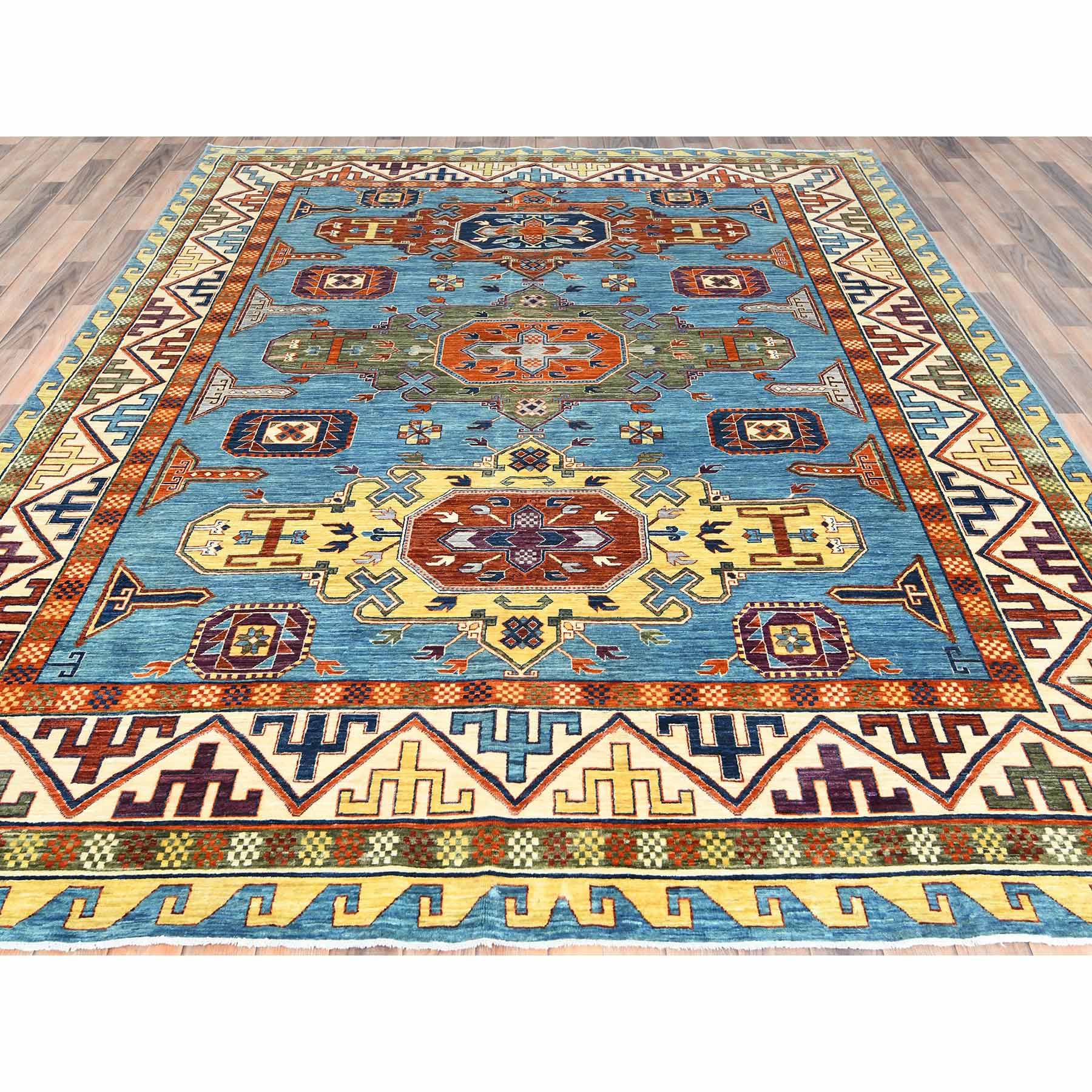 Tribal-Geometric-Hand-Knotted-Rug-426480