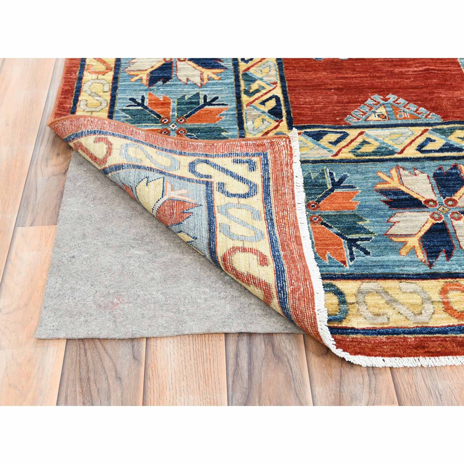 Tribal-Geometric-Hand-Knotted-Rug-426495