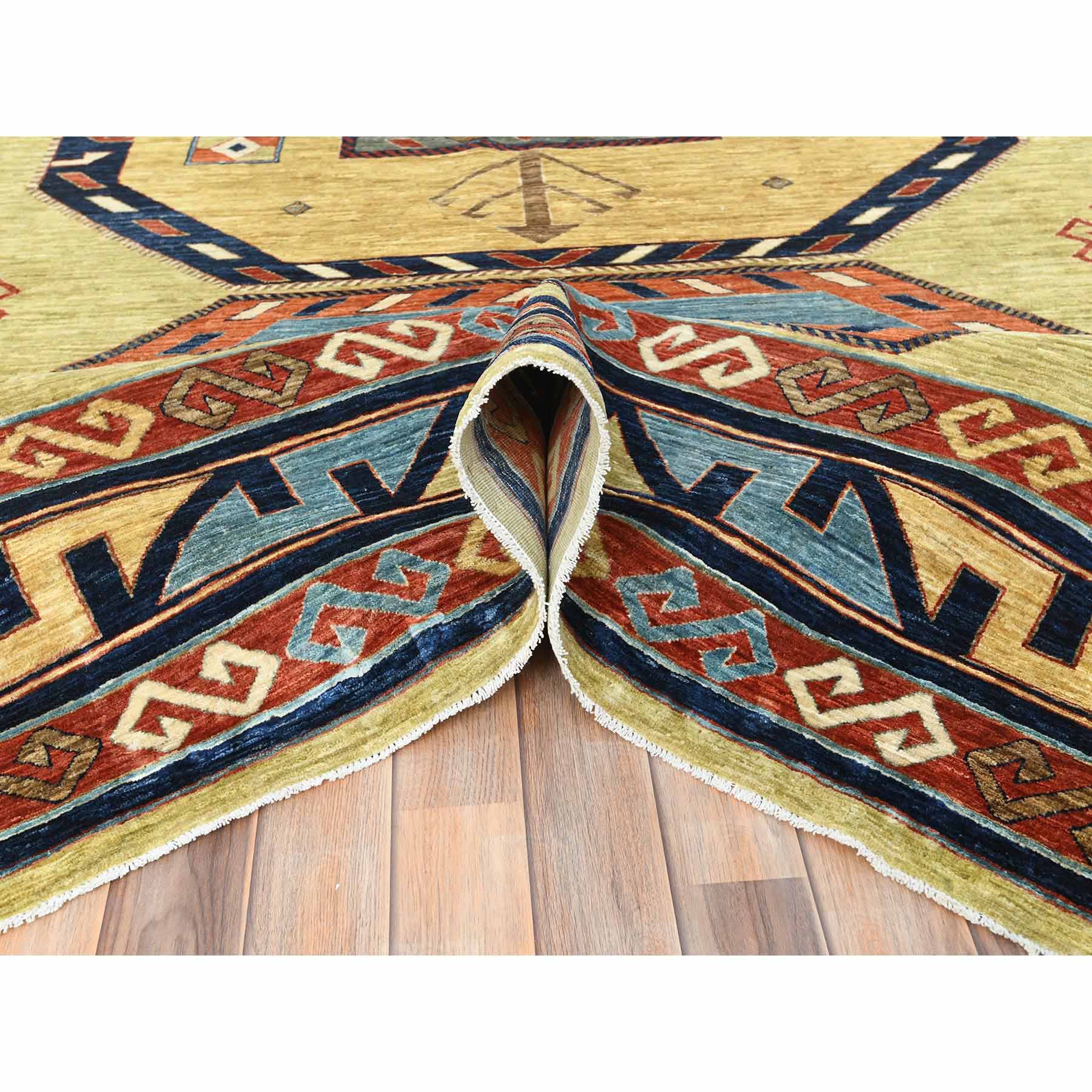 Tribal-Geometric-Hand-Knotted-Rug-426545