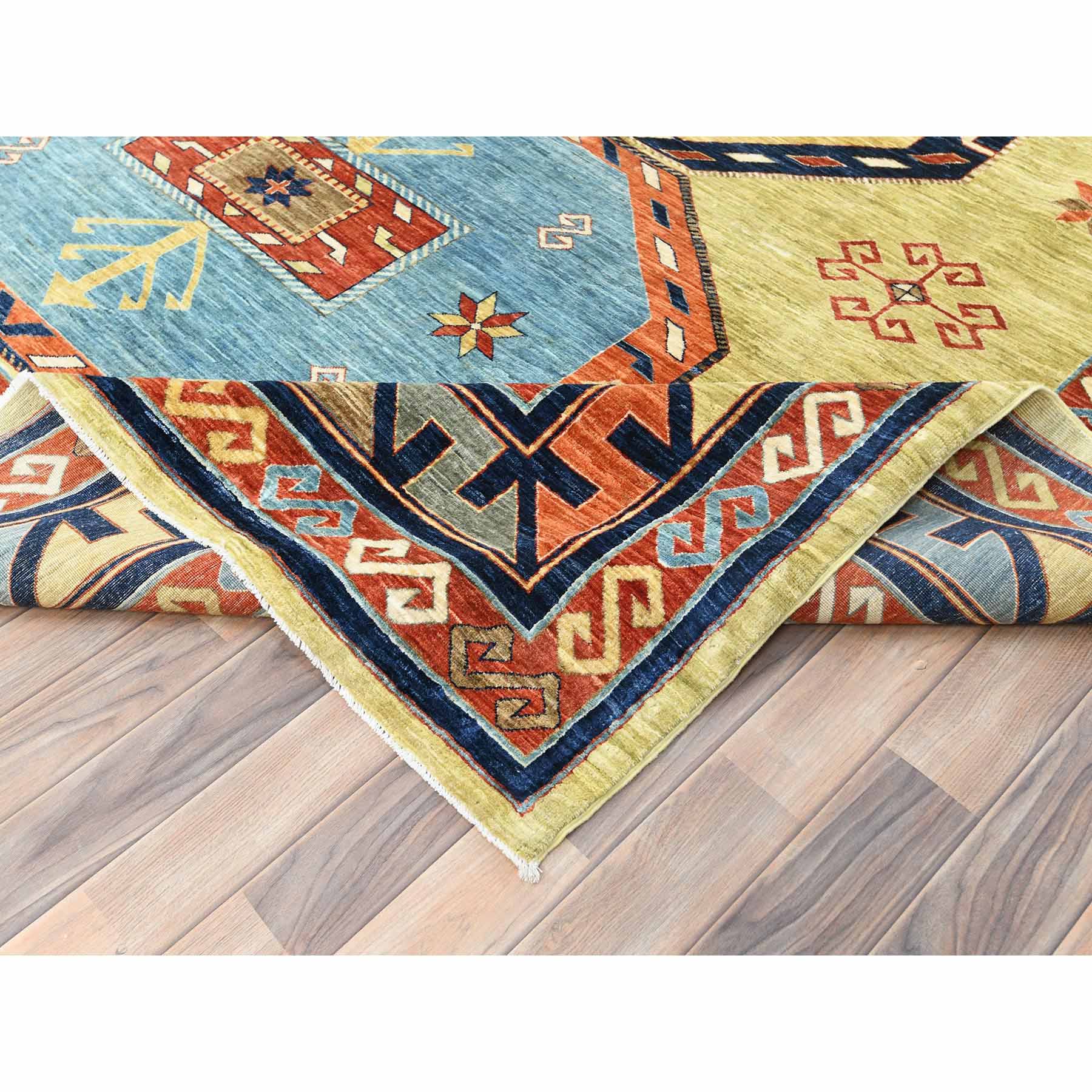 Tribal-Geometric-Hand-Knotted-Rug-426545