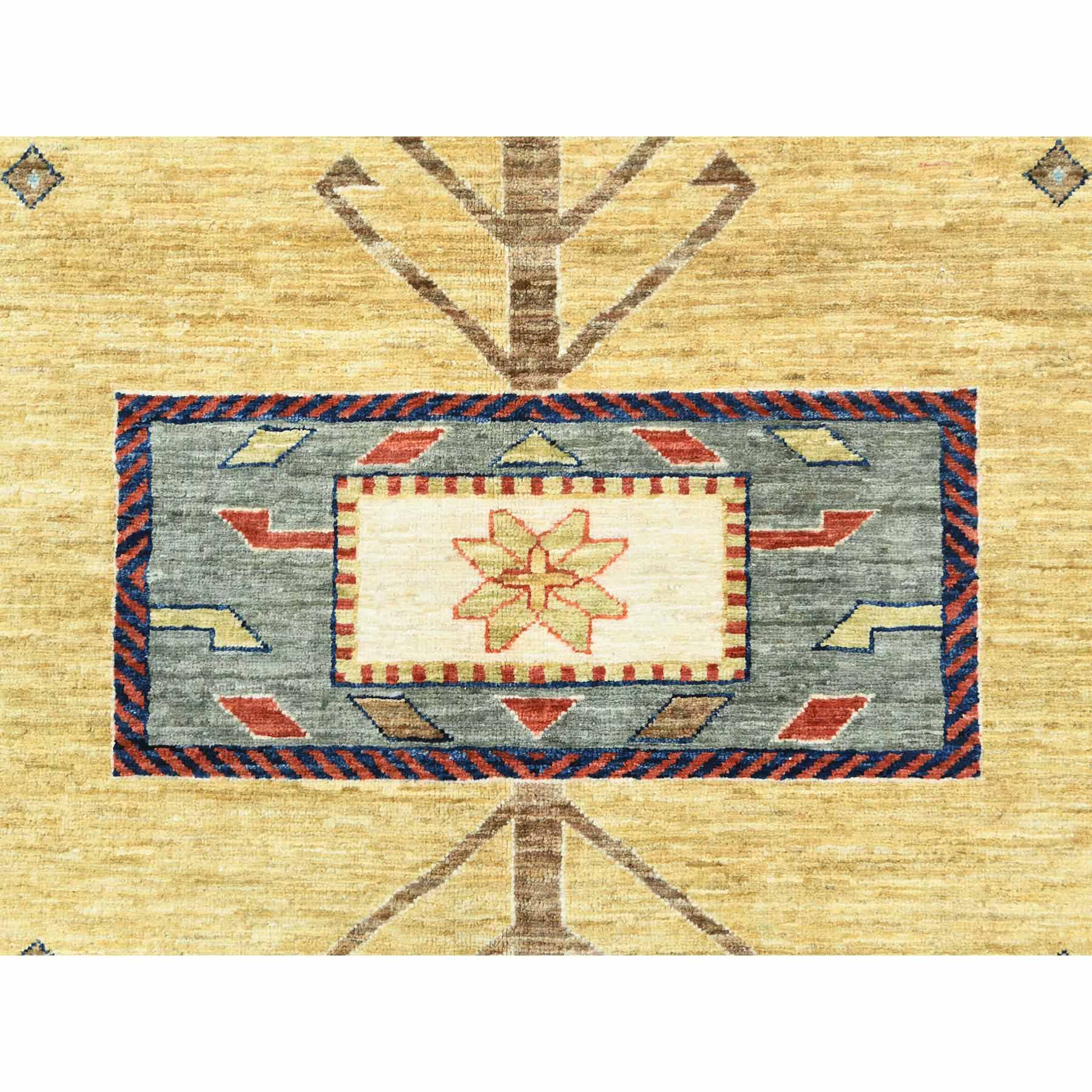 Tribal-Geometric-Hand-Knotted-Rug-426545