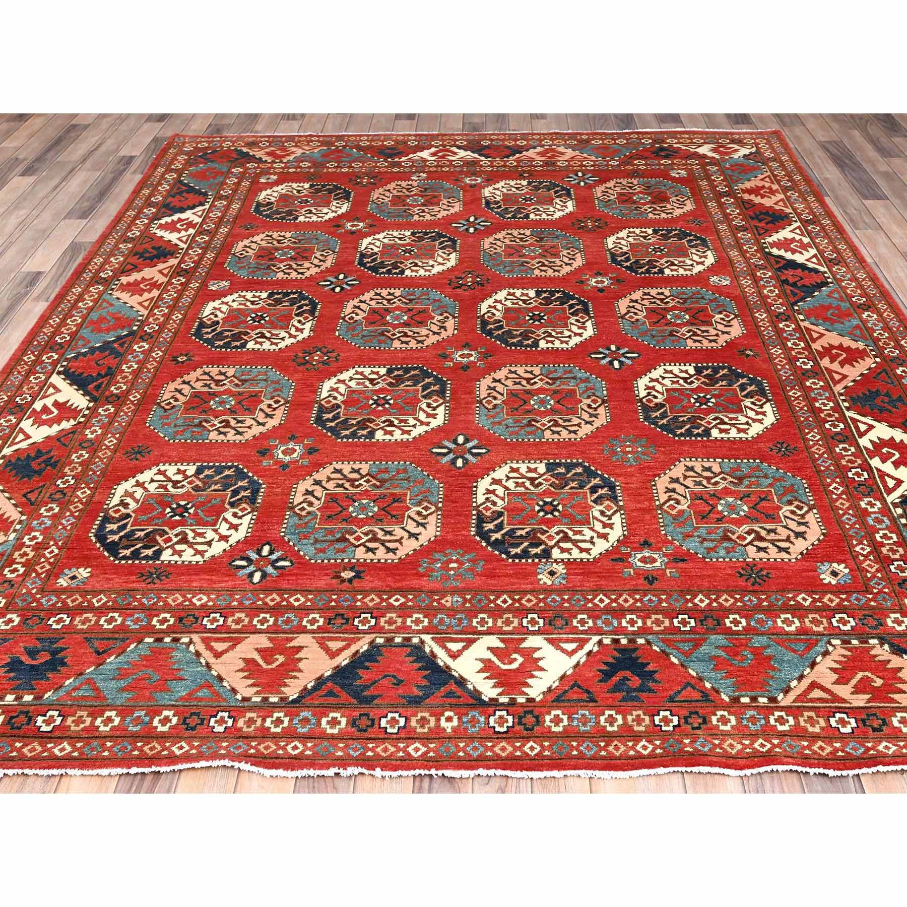 Tribal-Geometric-Hand-Knotted-Rug-427080