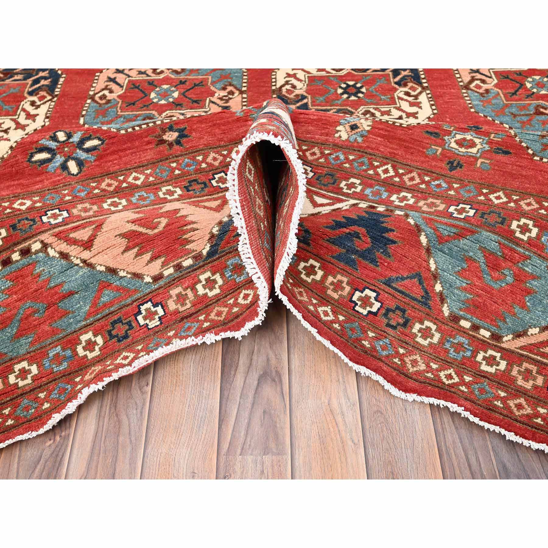 Tribal-Geometric-Hand-Knotted-Rug-427080