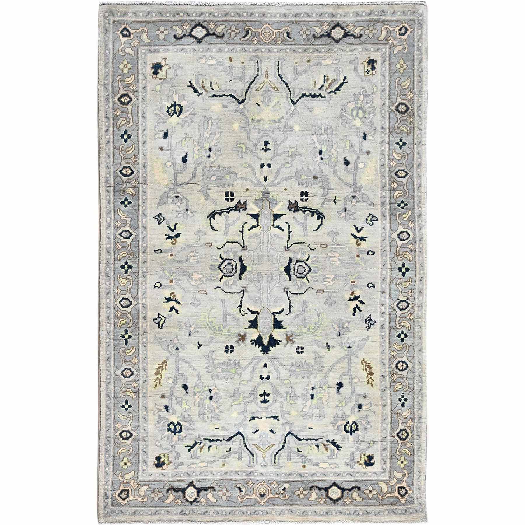 Heriz-Hand-Knotted-Rug-427545