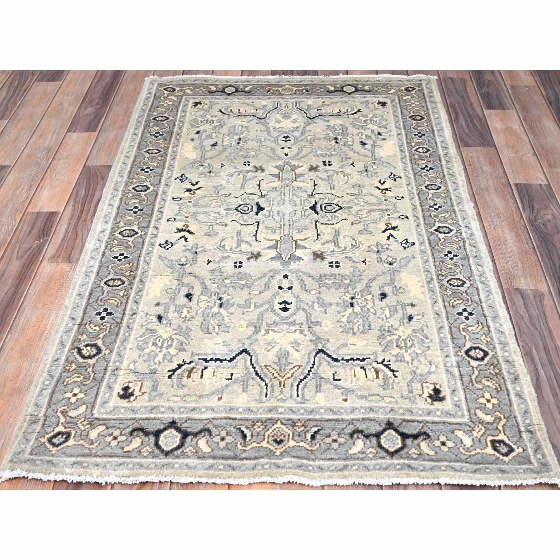 Heriz-Hand-Knotted-Rug-427550