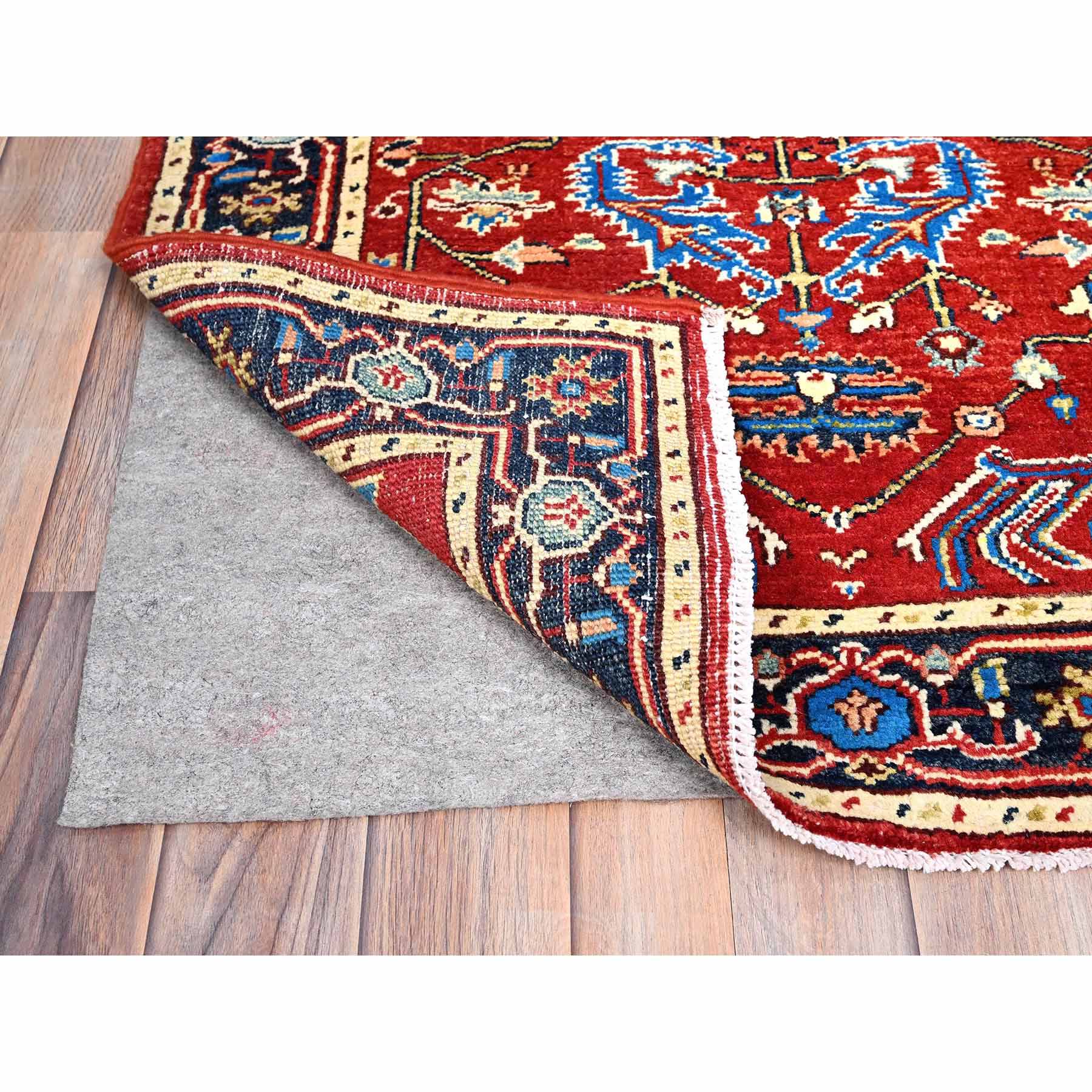 Heriz-Hand-Knotted-Rug-427555