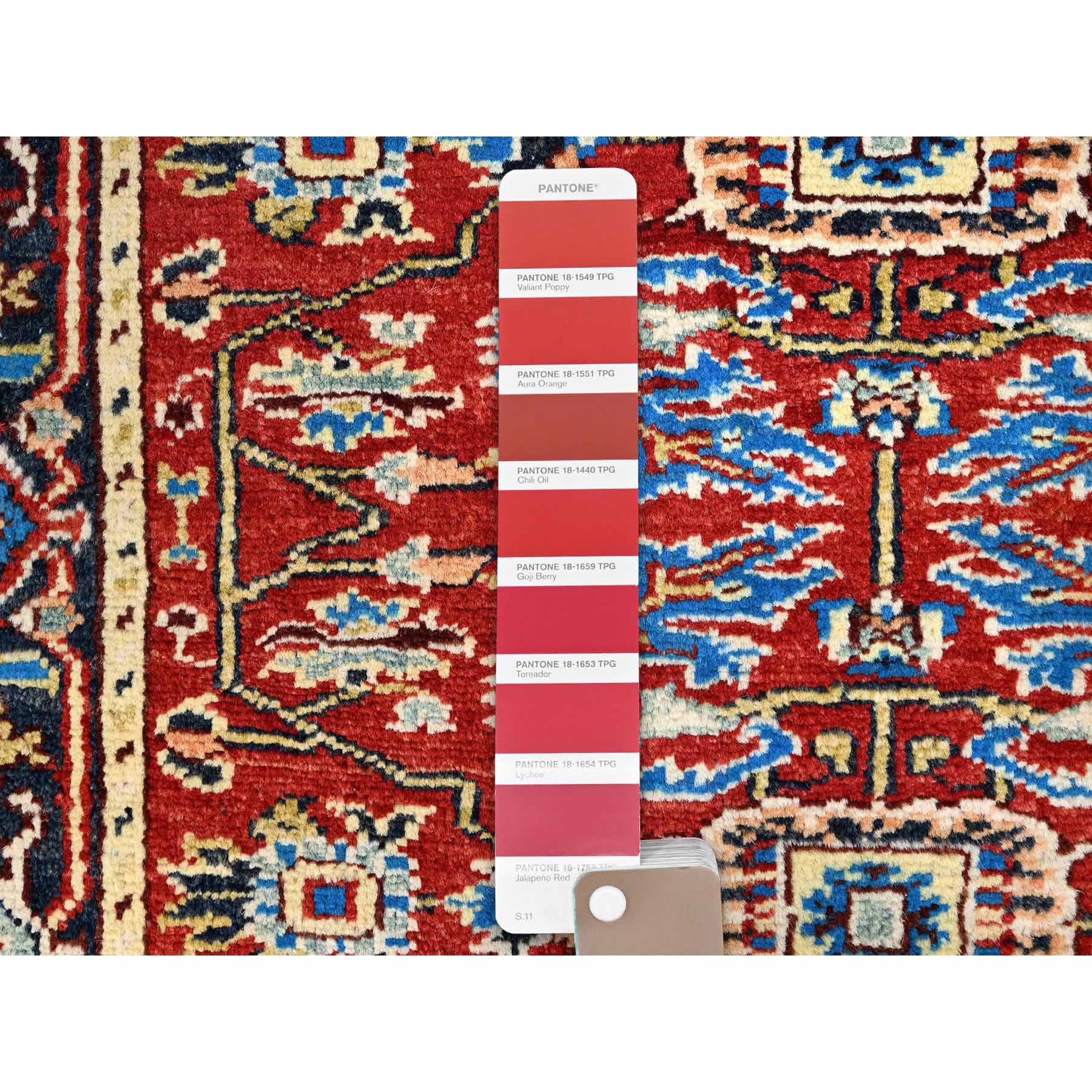 Heriz-Hand-Knotted-Rug-427555