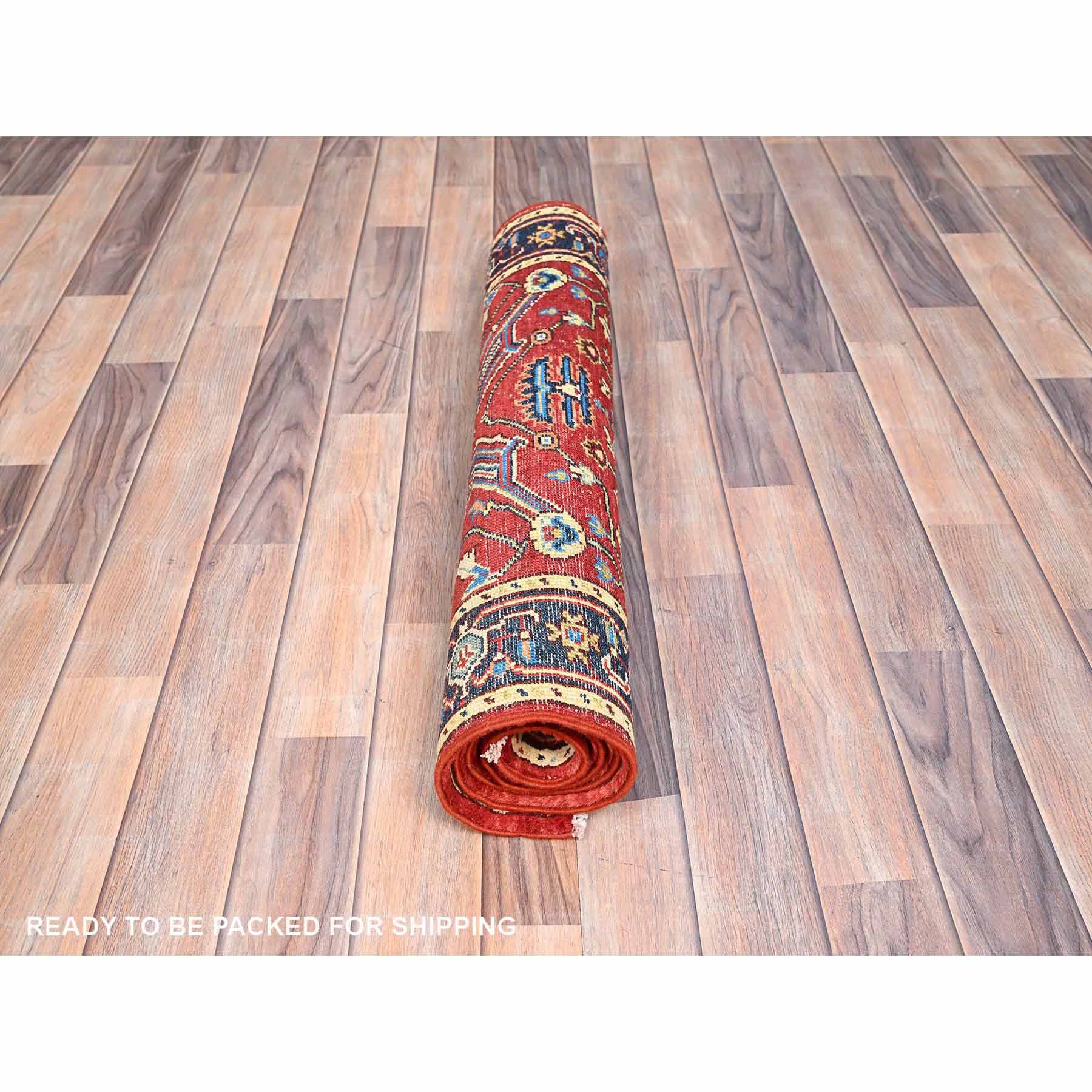 Heriz-Hand-Knotted-Rug-427555
