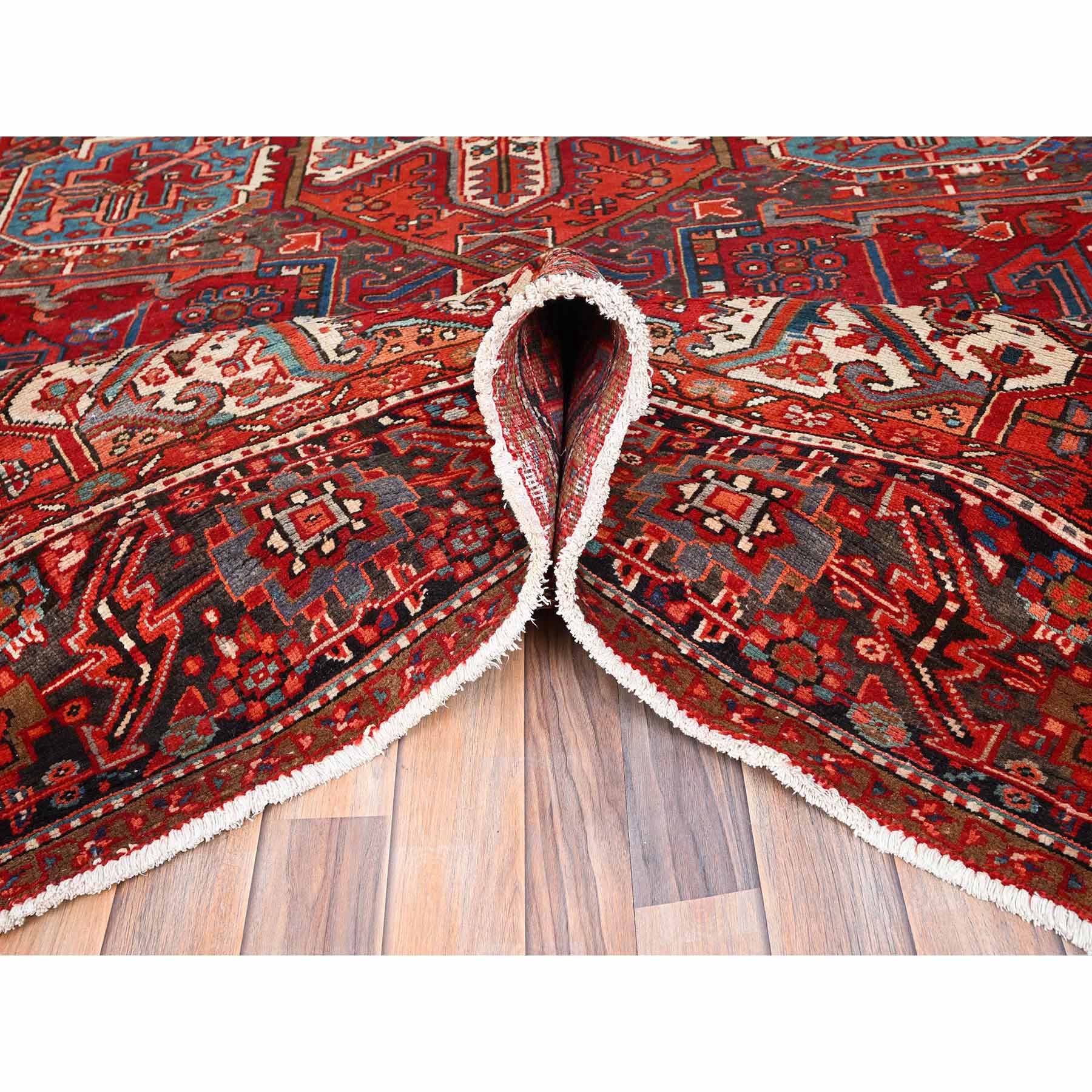 Heriz-Hand-Knotted-Rug-427810