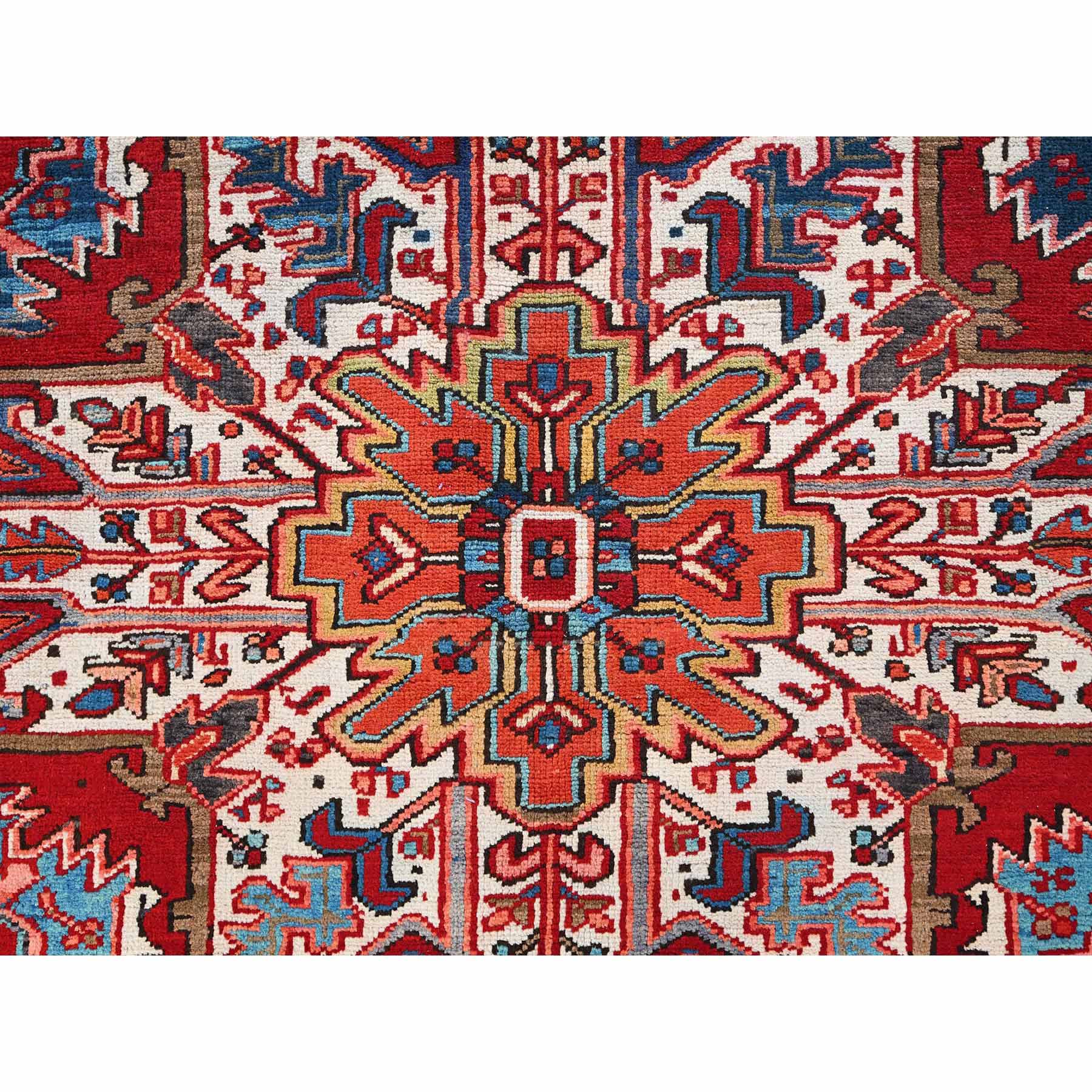 Heriz-Hand-Knotted-Rug-427810